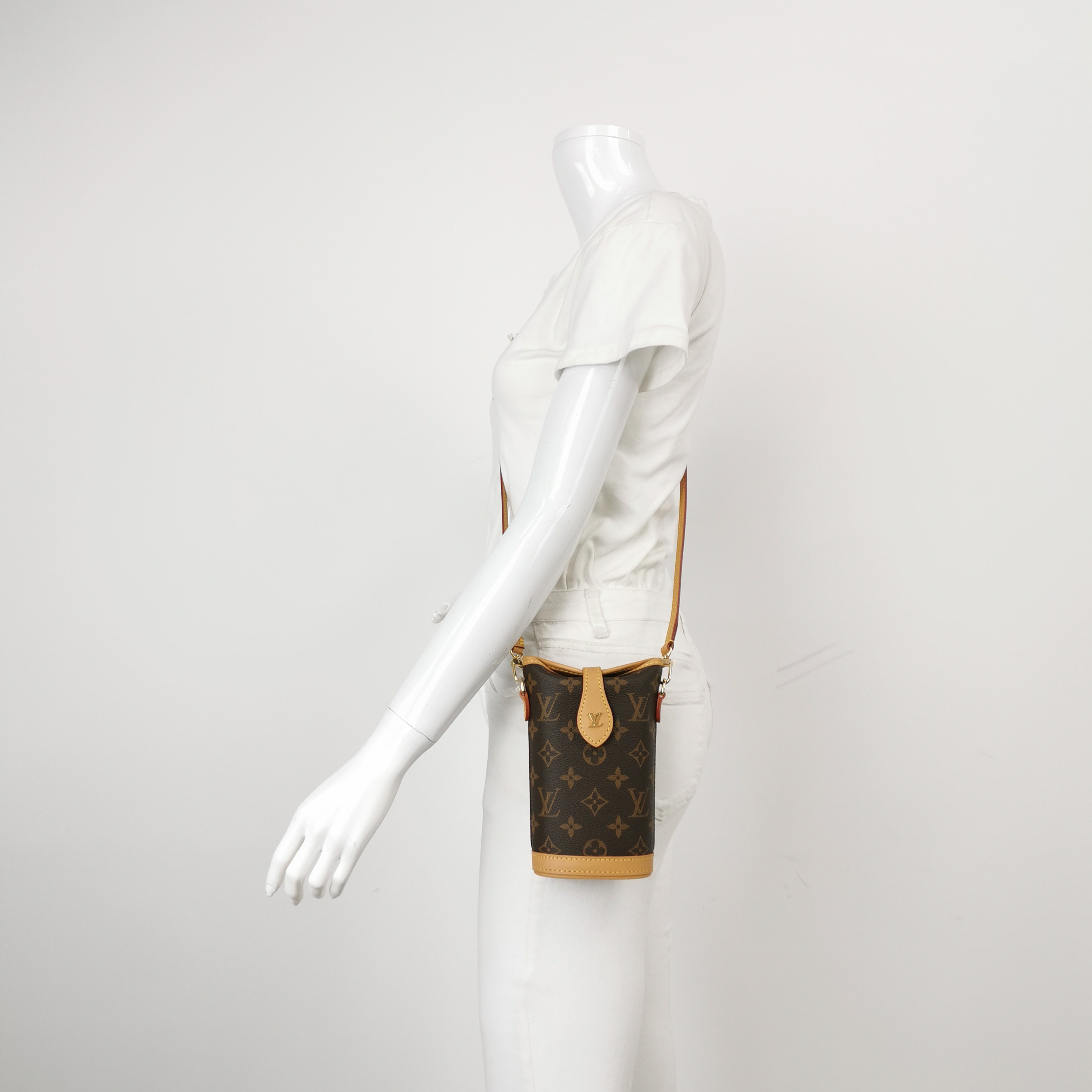 Louis Vuitton(LV) Fold Me Pouch Monogram Canvas — alternate view