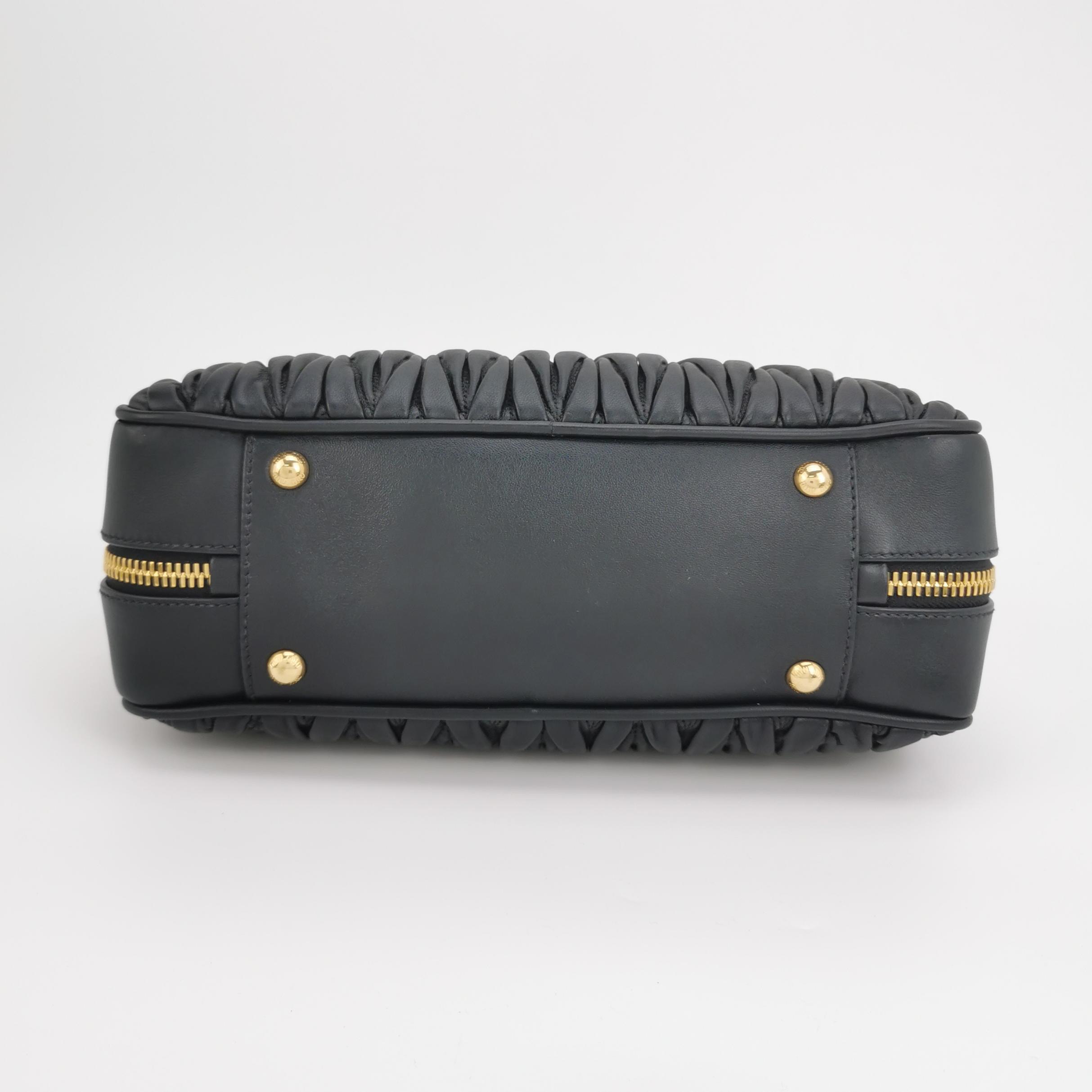 Miu Miu Arcadie Top Handle Bag Matelasse Leather Large — photo 6 of 25