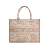 Christian Dior Book Tote Embroidered Canvas Medium — thumbnail 1
