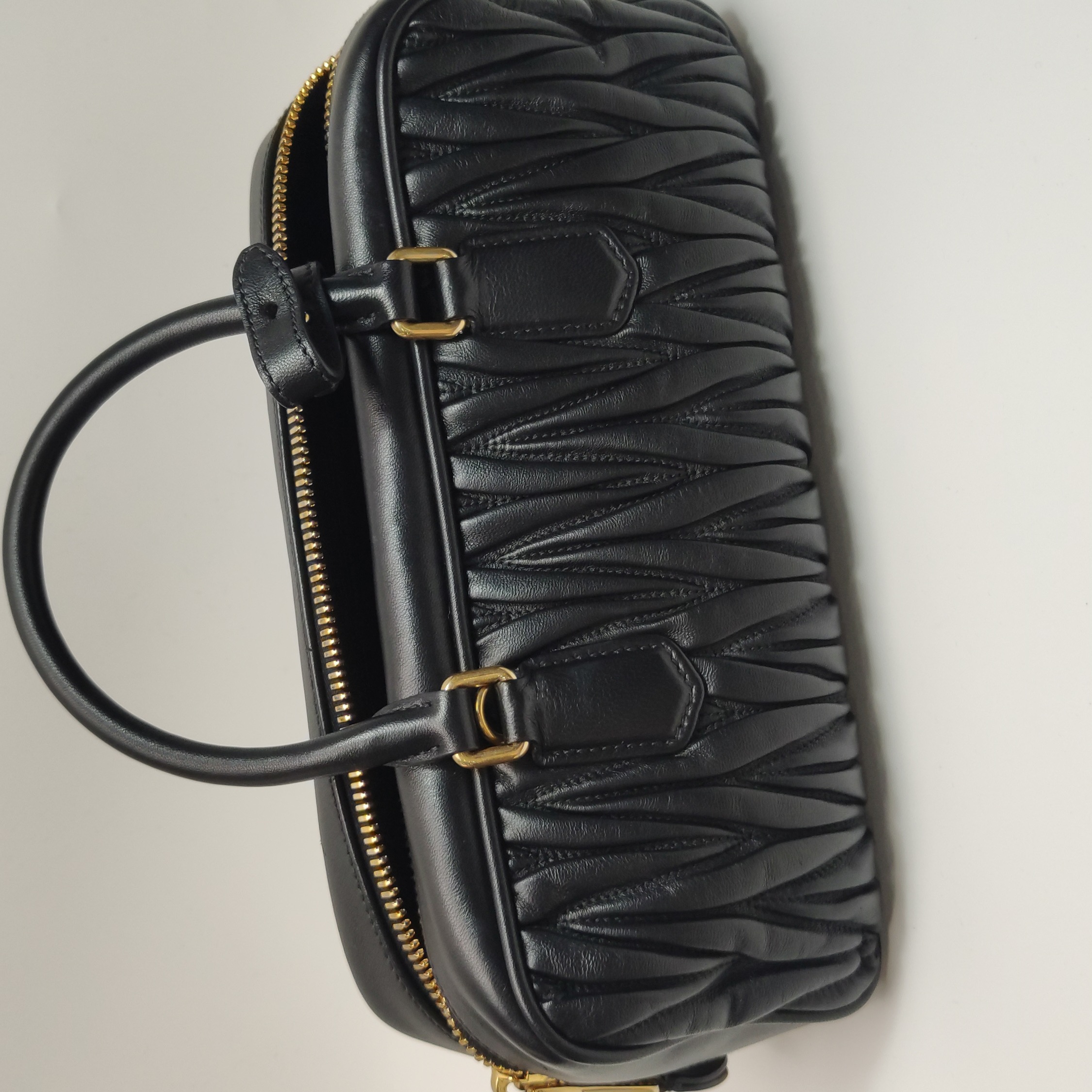 Miu Miu Arcadie Top Handle Bag Matelasse Leather Large — photo 23 of 25
