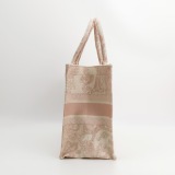 Christian Dior Book Tote Embroidered Canvas Medium — thumbnail 3