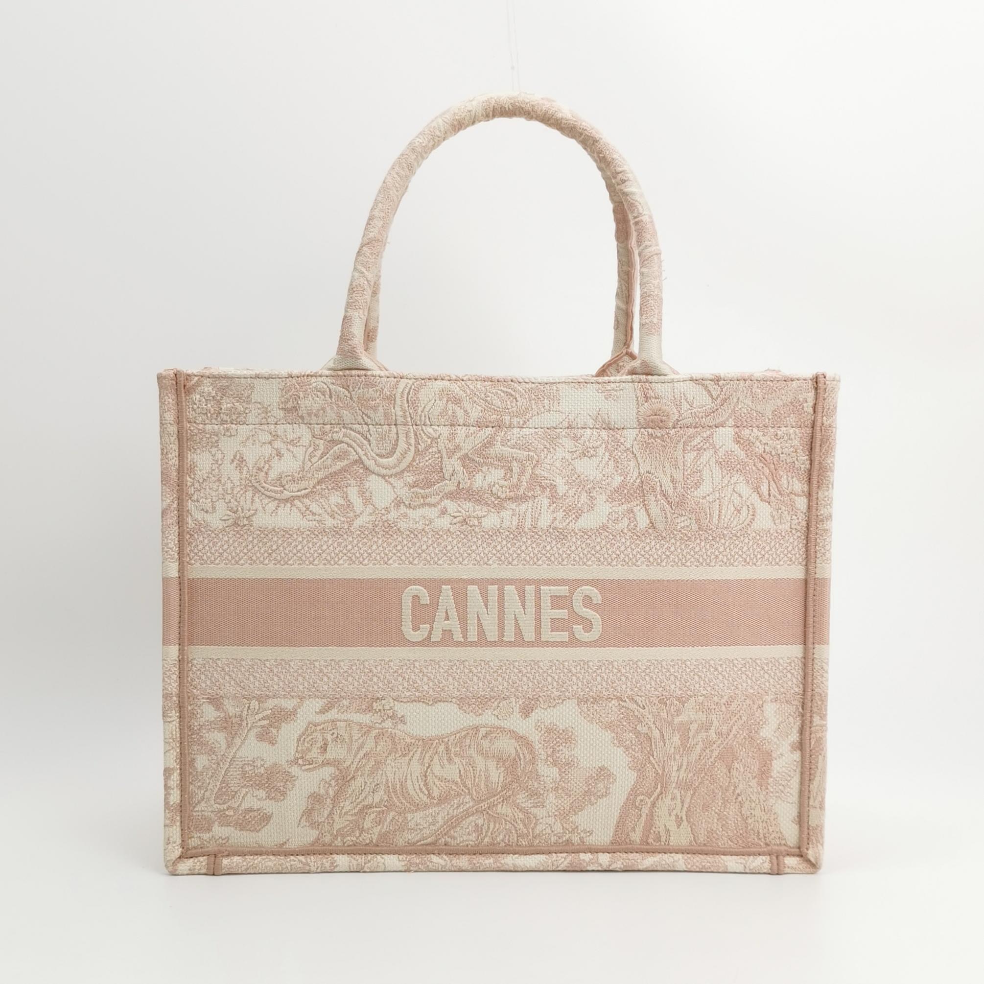 Christian Dior Book Tote Embroidered Canvas Medium — photo 5 of 16