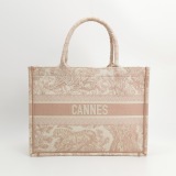 Christian Dior Book Tote Embroidered Canvas Medium — thumbnail 5