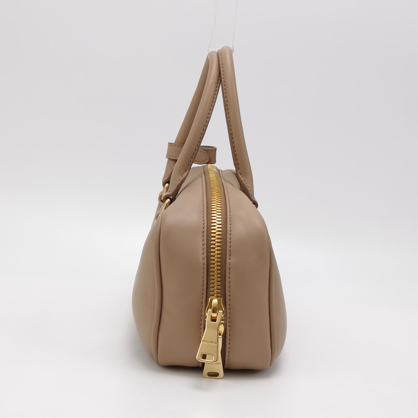 Miu Miu Arcadie Top Handle Bag Leather Large — photo 3 of 24