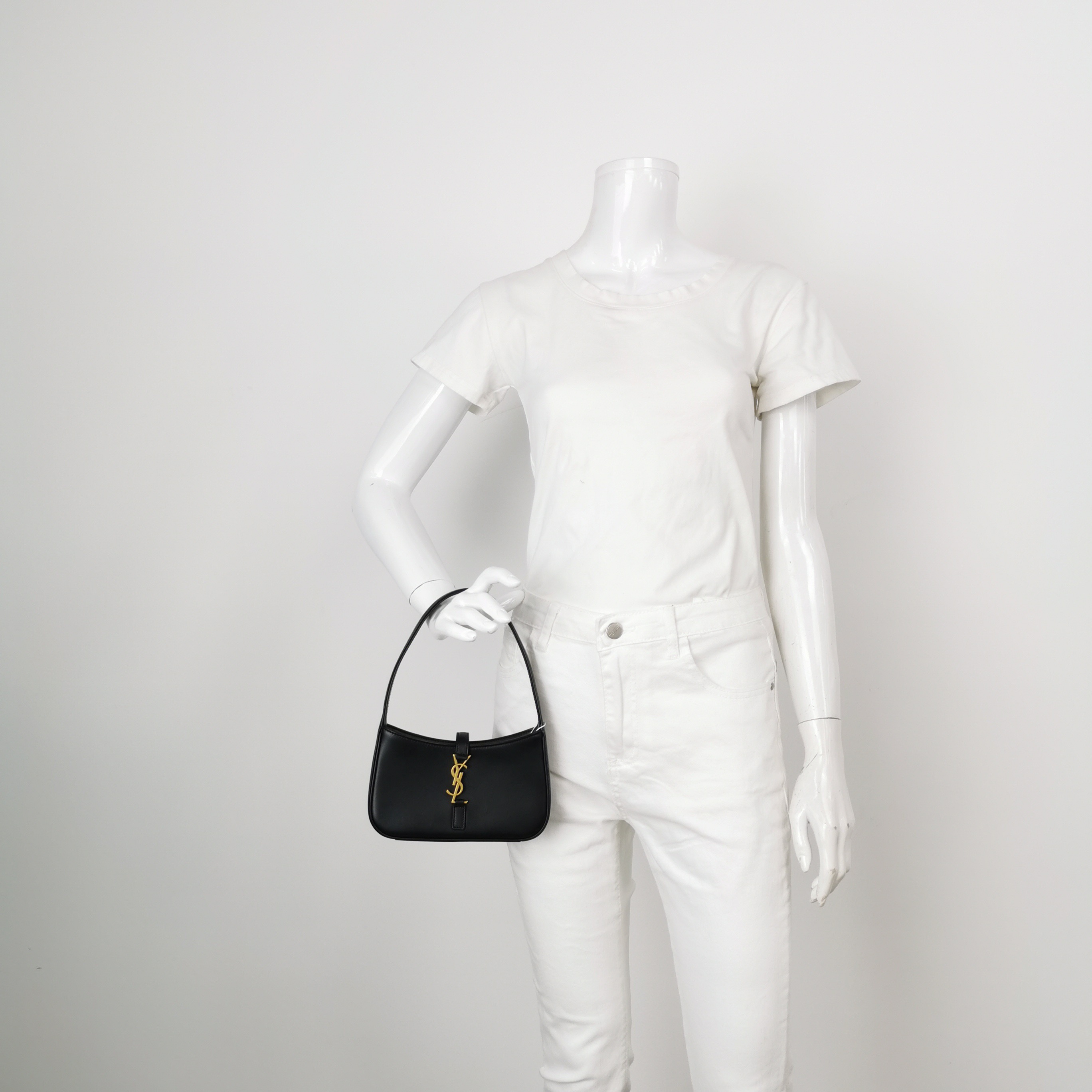 Saint Laurent(YSL) Le 5 a 7 Hobo Leather Mini — alternate view