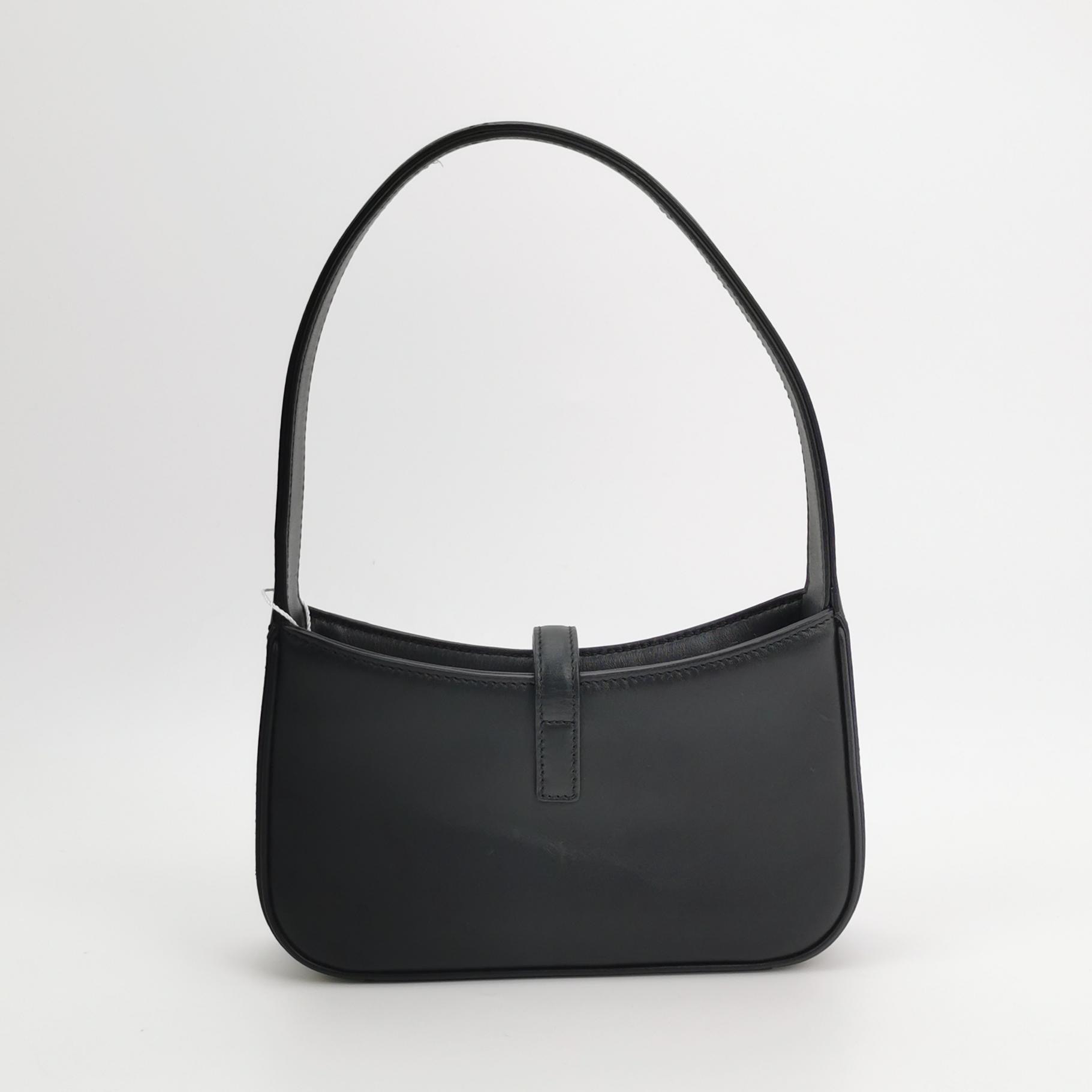 Saint Laurent(YSL) Le 5 a 7 Hobo Leather Mini — photo 5 of 17
