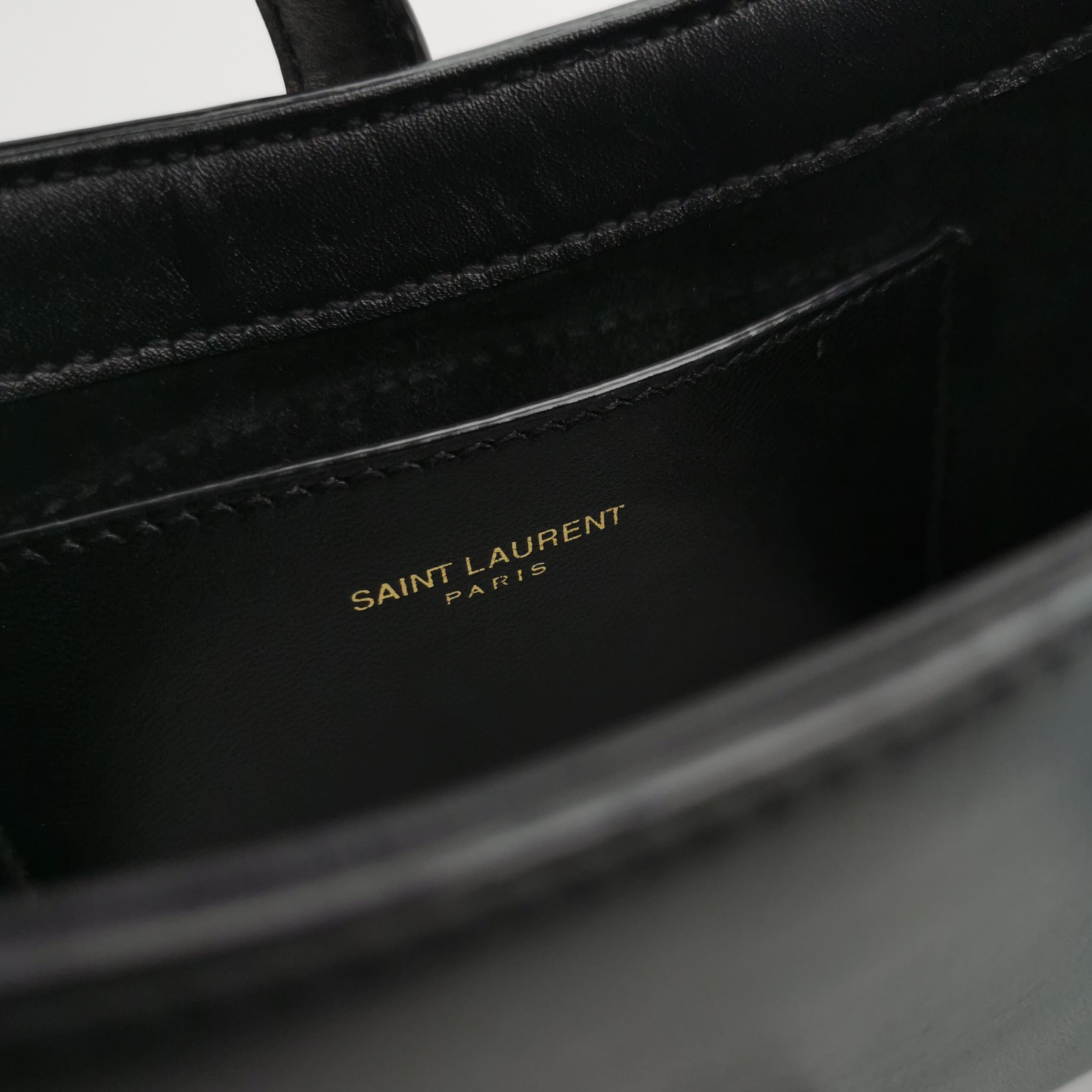 Saint Laurent(YSL) Le 5 a 7 Hobo Leather Mini — photo 8 of 17