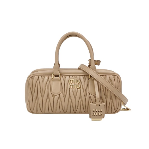 Miu Miu Arcadie Top Handle Bag Matelasse Leather Large — pre-owned, Vierlot