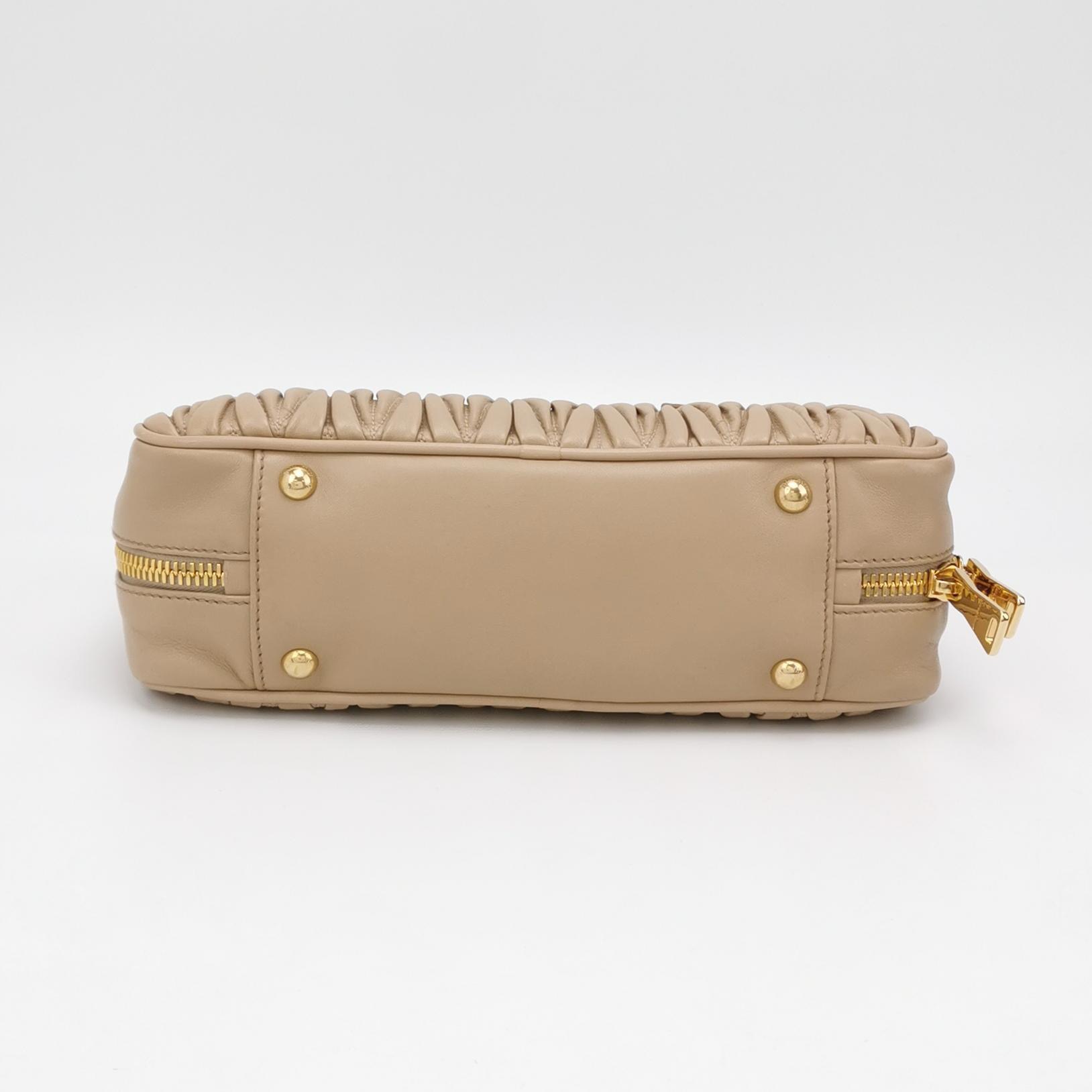 Miu Miu Arcadie Top Handle Bag Matelasse Leather Large — photo 6 of 19