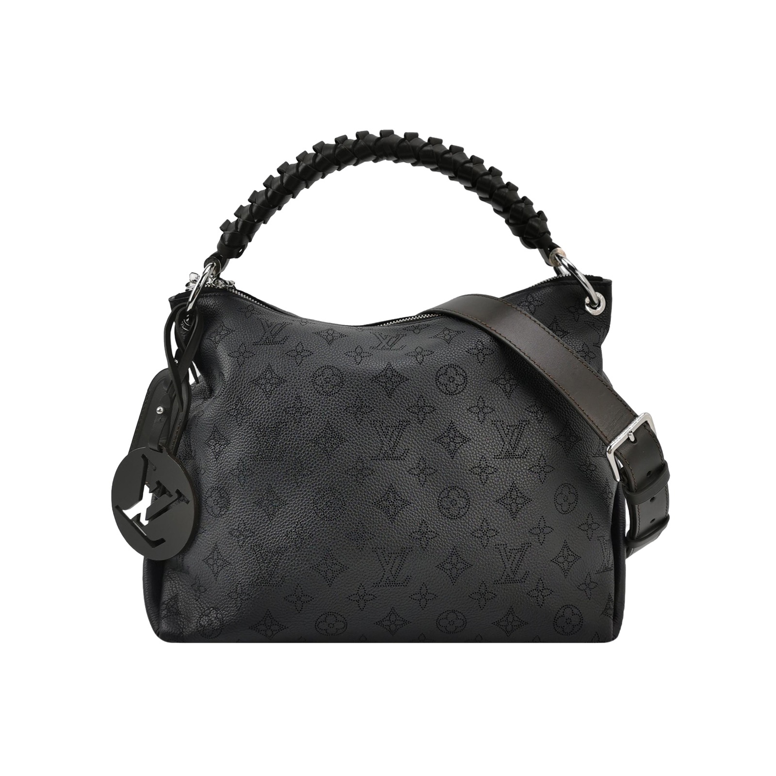 Louis Vuitton(LV) Braided Handle Beaubourg Hobo Mahina Leather MM — photo 1 of 18
