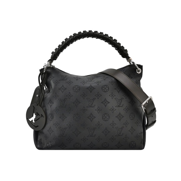 Louis Vuitton(LV) Braided Handle Beaubourg Hobo Mahina Leather MM — pre-owned, Vierlot