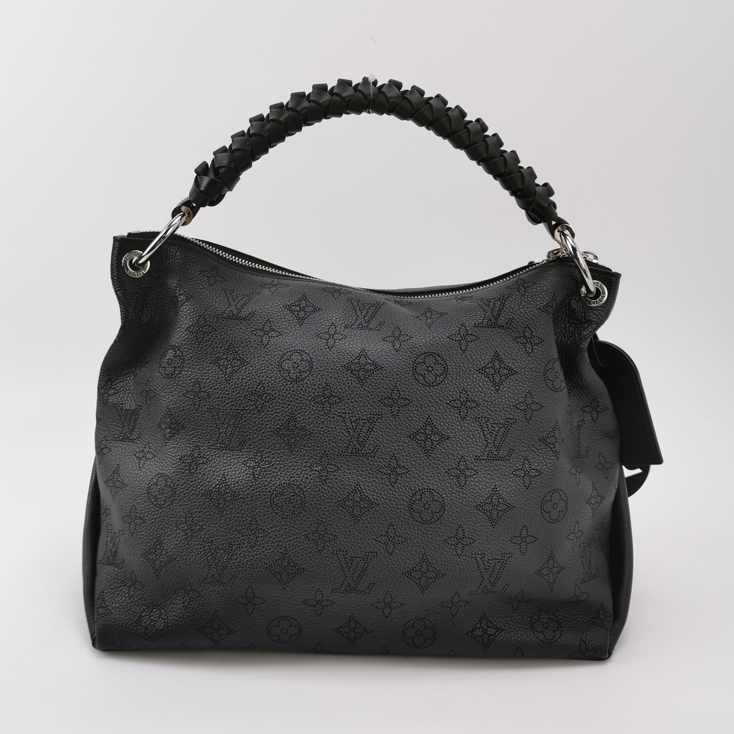 Louis Vuitton(LV) Braided Handle Beaubourg Hobo Mahina Leather MM — photo 5 of 18