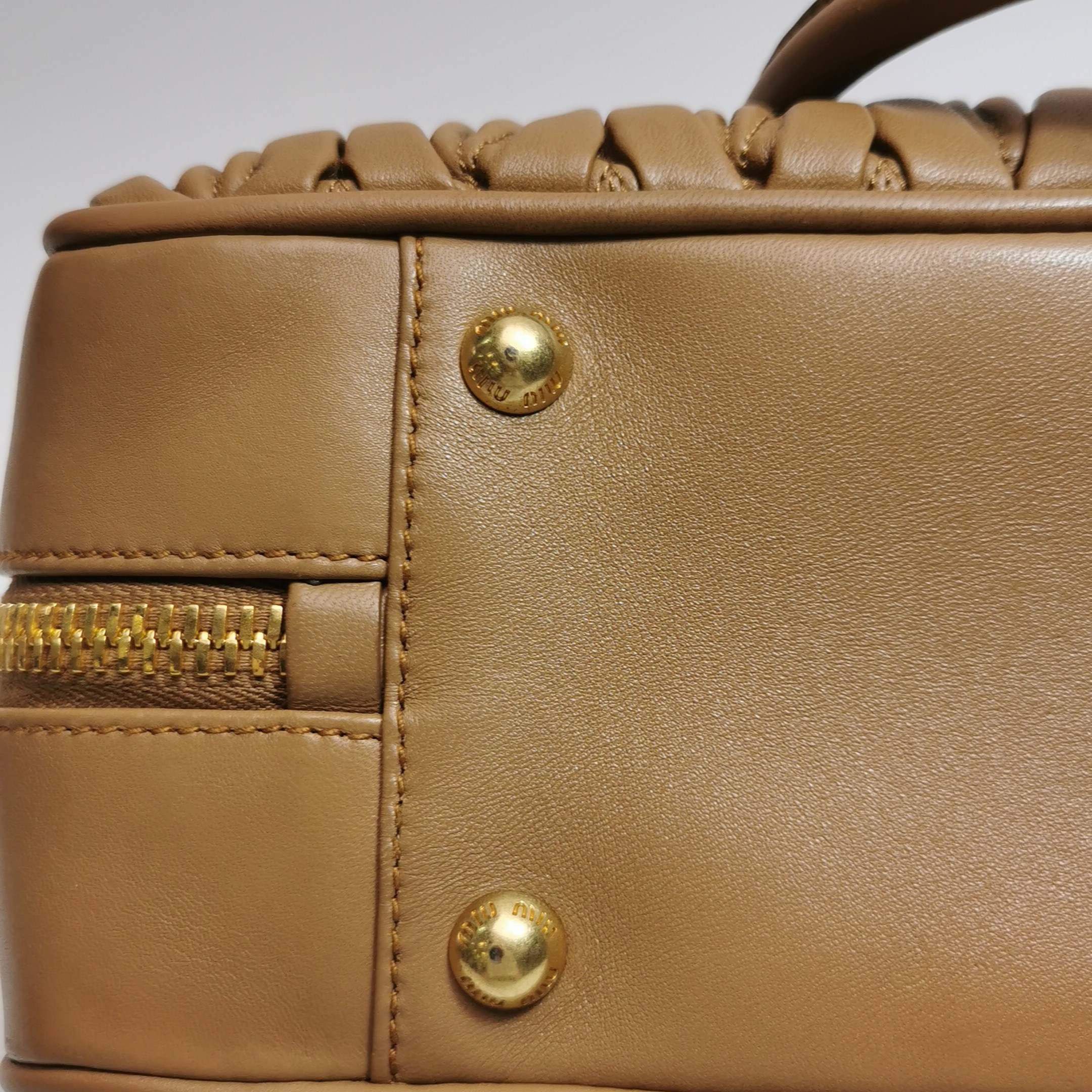 Miu Miu Arcadie Top Handle Bag Matelasse Leather Large — photo 17 of 25