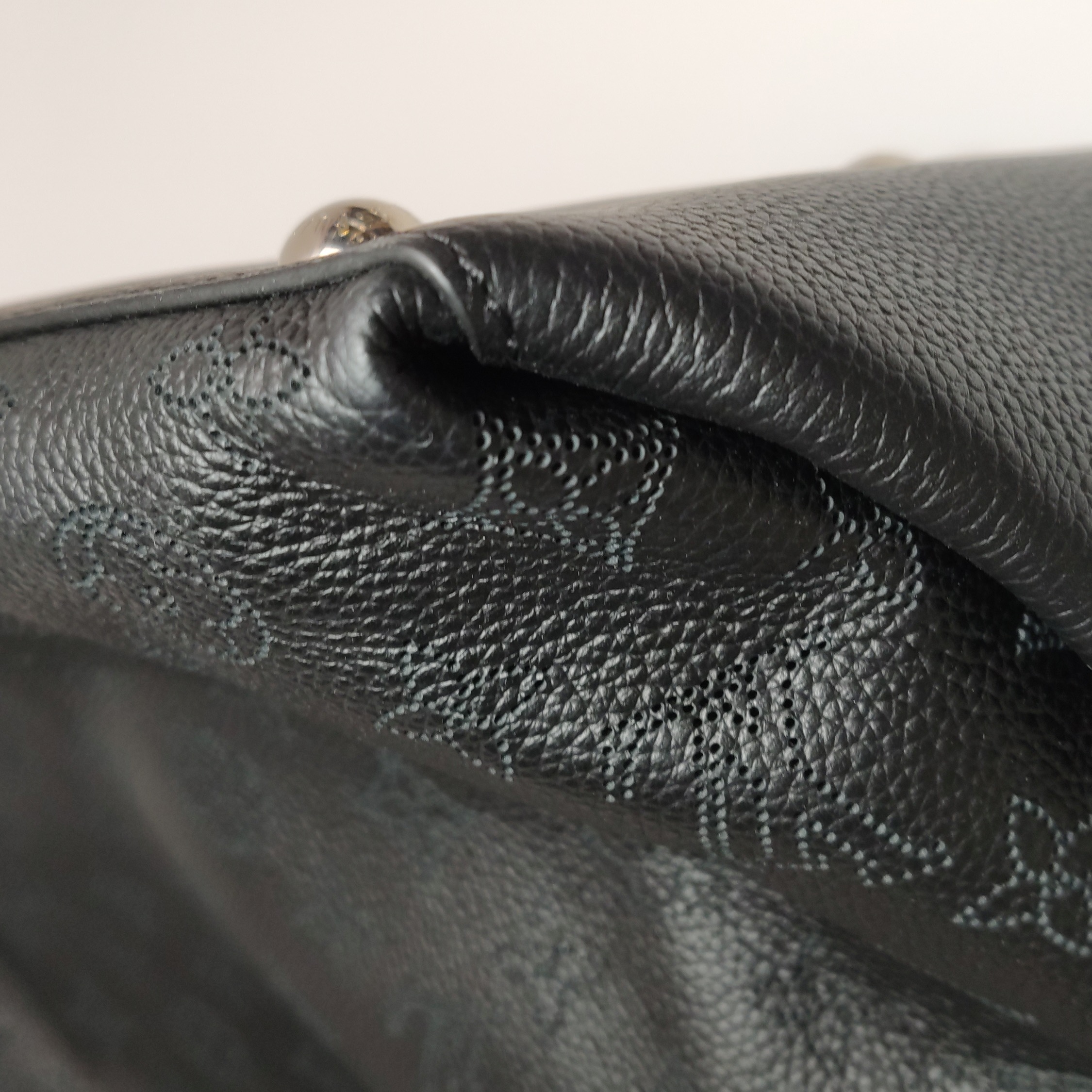 Louis Vuitton(LV) Braided Handle Beaubourg Hobo Mahina Leather MM — photo 10 of 18