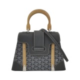Goyard Saigon Top Handle Bag Coated Canvas with Leather PM — thumbnail 1
