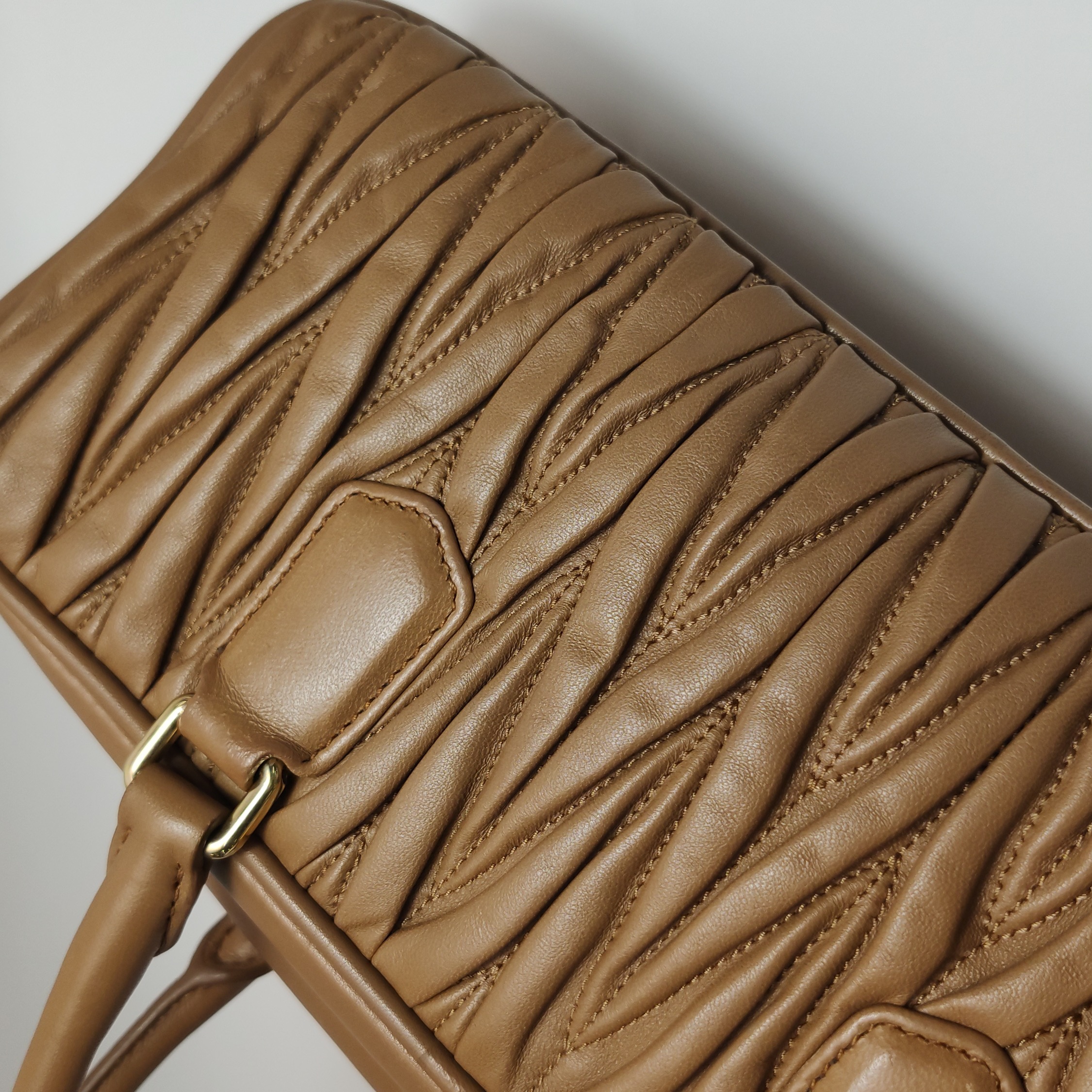 Miu Miu Arcadie Top Handle Bag Matelasse Leather Large — photo 15 of 25