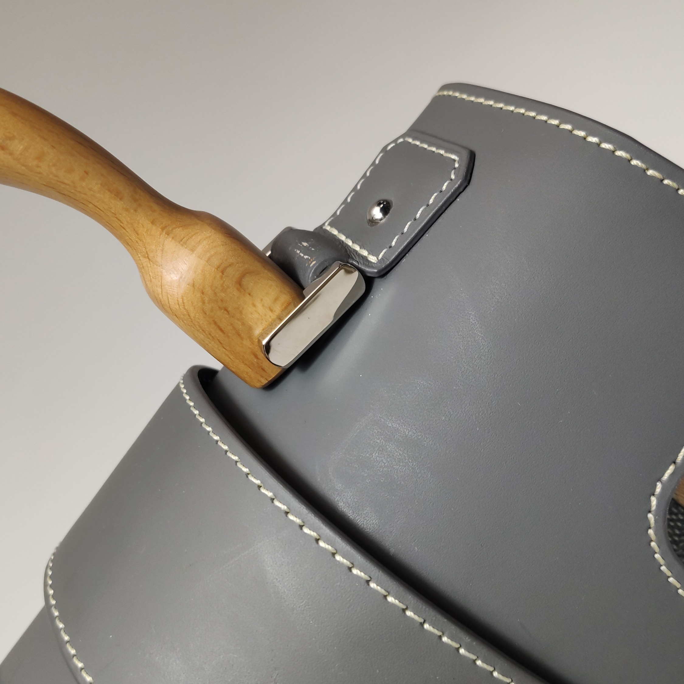 Goyard Saigon Top Handle Bag Coated Canvas with Leather PM
