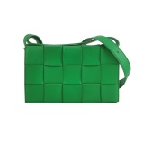 Bottega Veneta Cassette Crossbody Bag Maxi Intrecciato Grained Leather — thumbnail 1