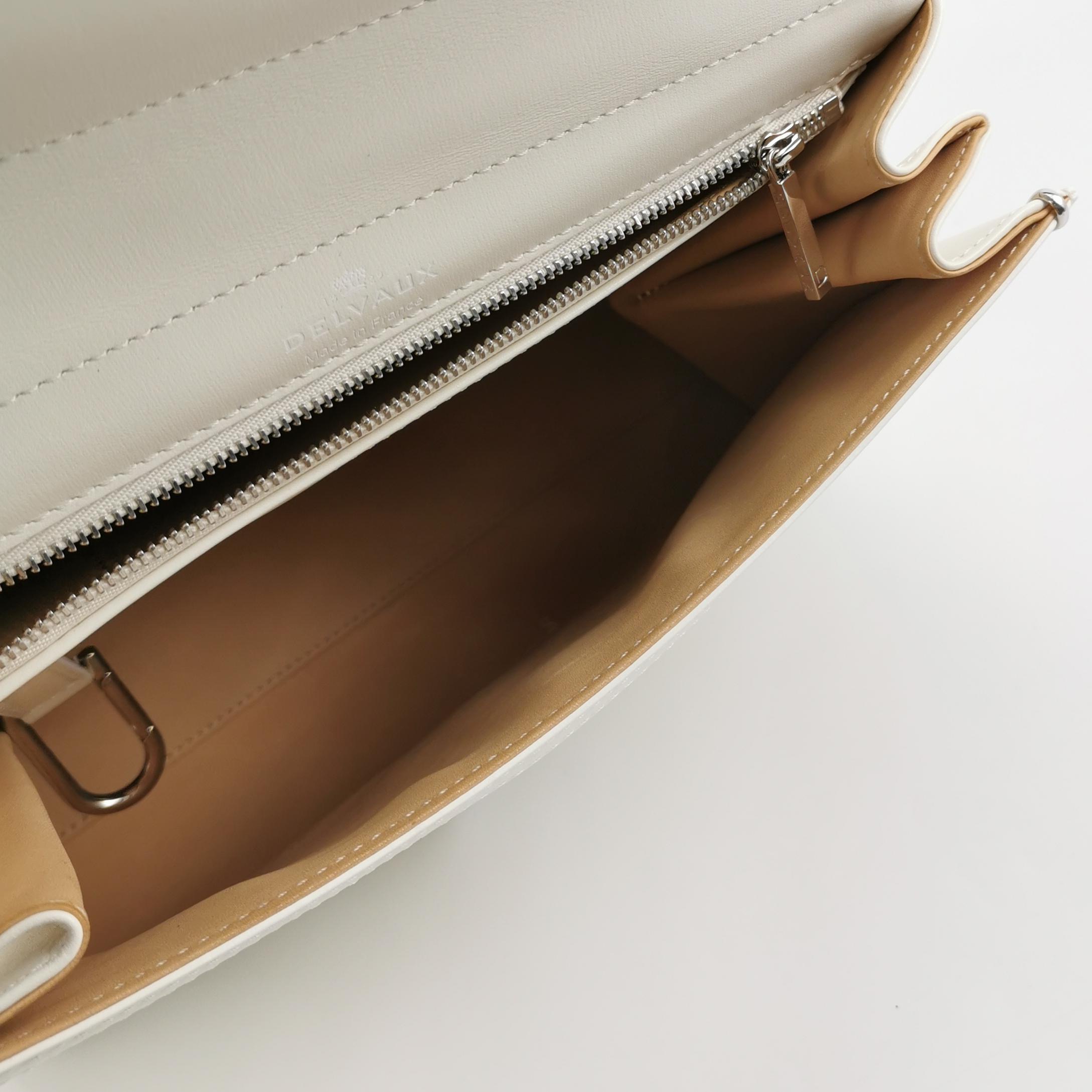 Delvaux Brillant Top Handle Bag Leather MM — photo 12 of 18