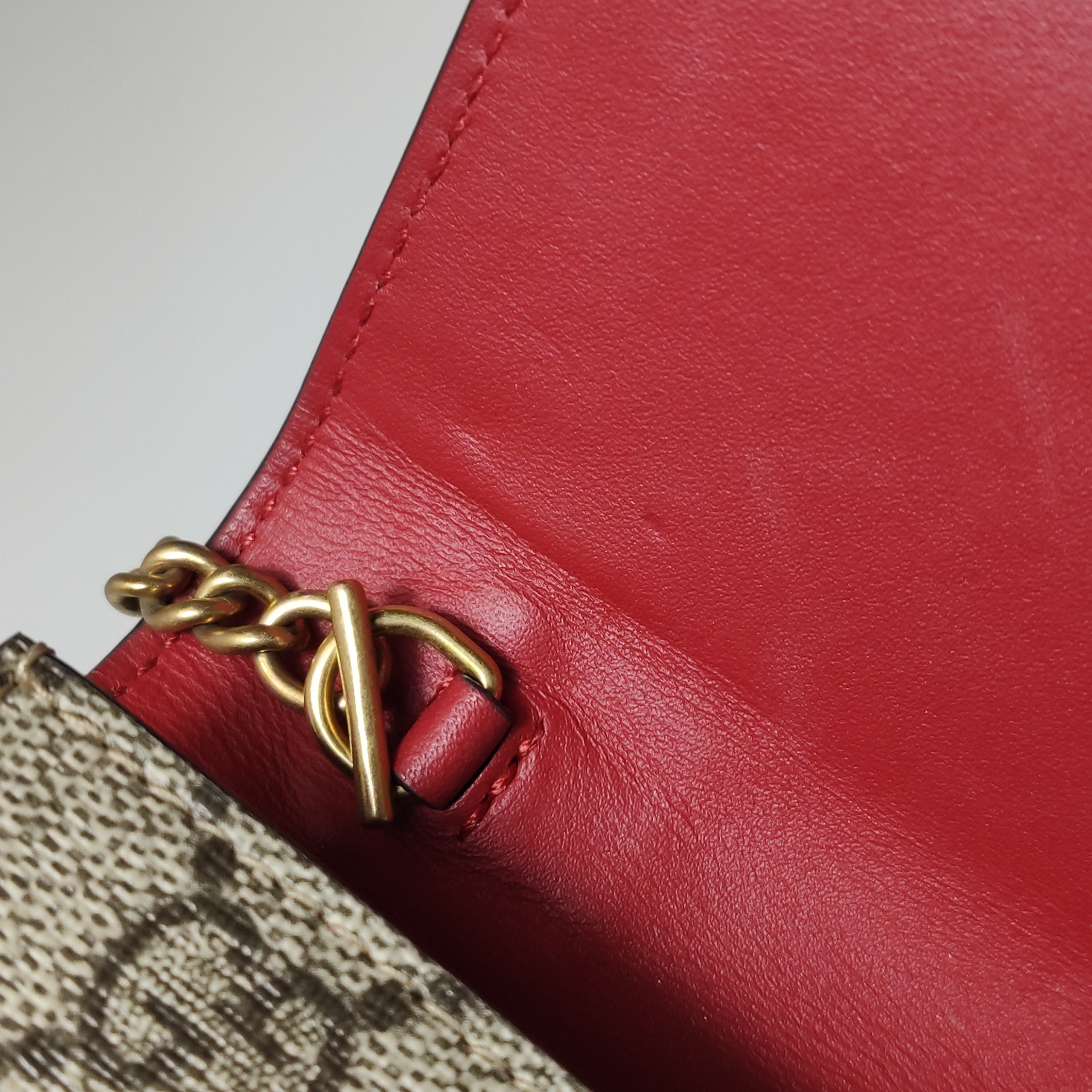 Gucci Cherries Wallet on Chain GG Coated Canvas Mini — photo 10 of 19