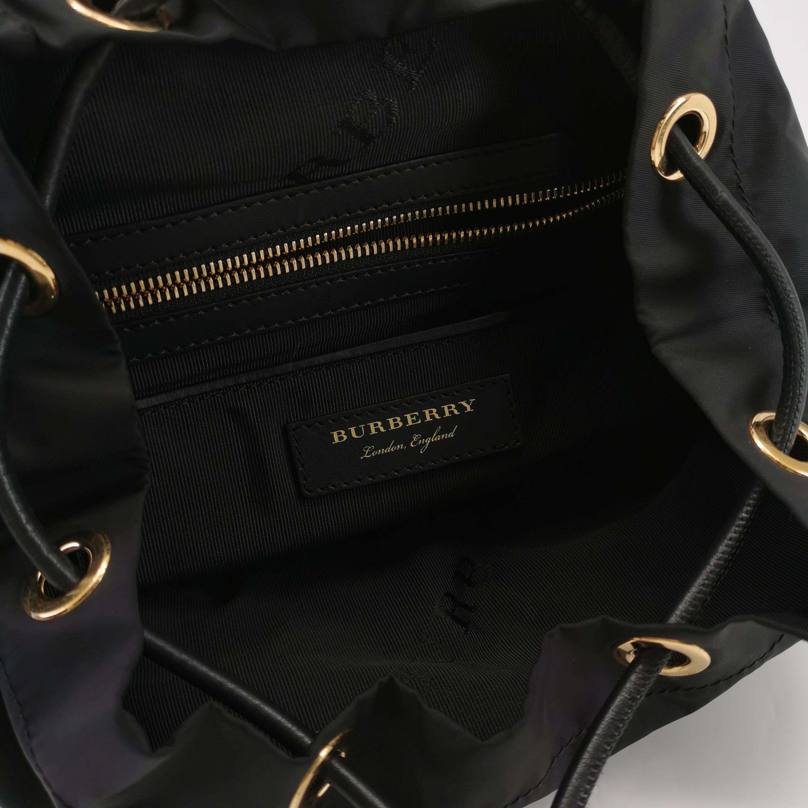 Burberry Rucksack Backpack Nylon with Leather Medium — photo 8 of 24