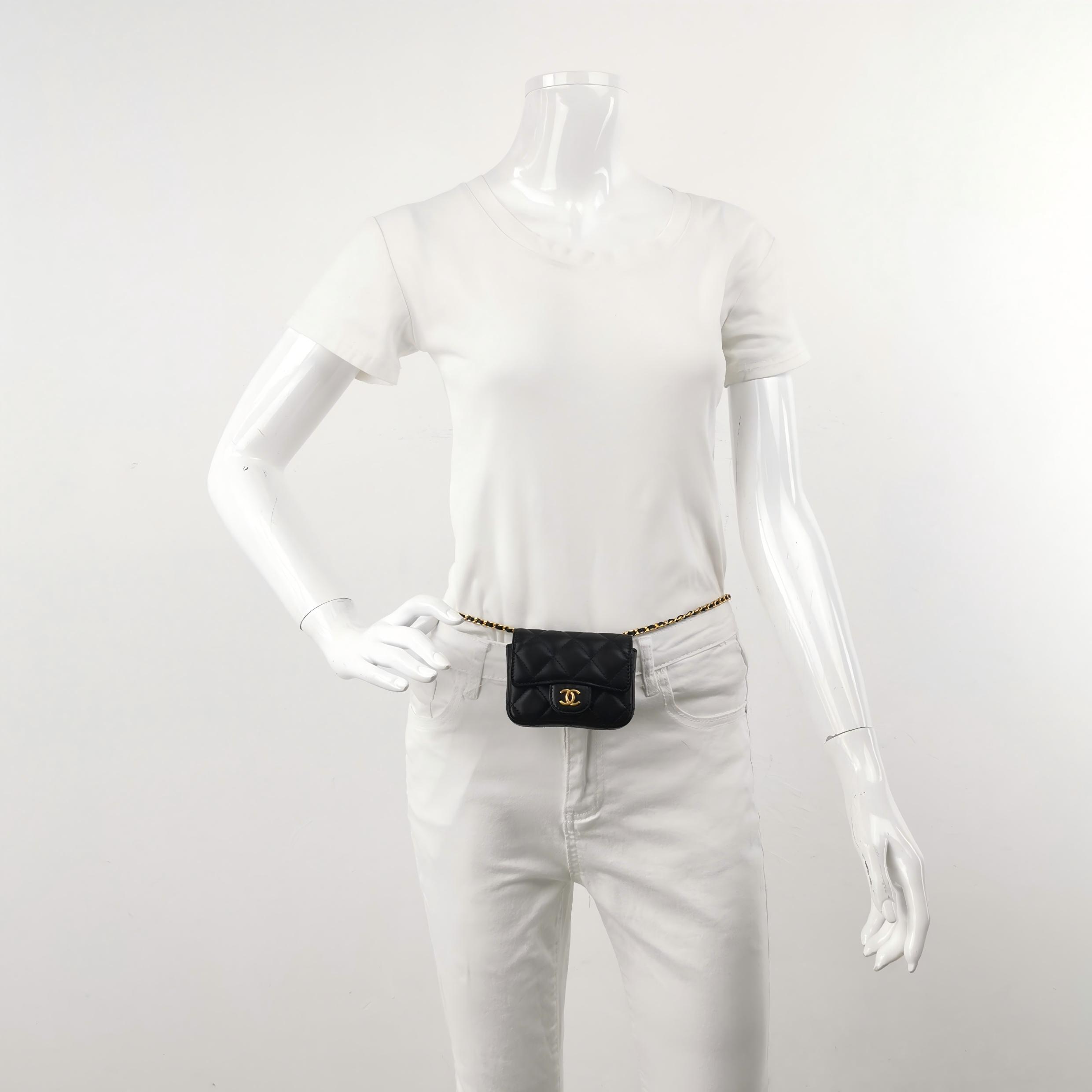 Chanel Coco de Toi Heart Belt Bag Quilted Lambskin Mini — alternate view