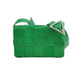 Bottega Veneta Cassette Crossbody Bag Maxi Intrecciato Grained Leather Small — thumbnail 1