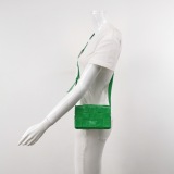 Bottega Veneta Cassette Crossbody Bag Maxi Intrecciato Grained Leather Small — thumbnail 2