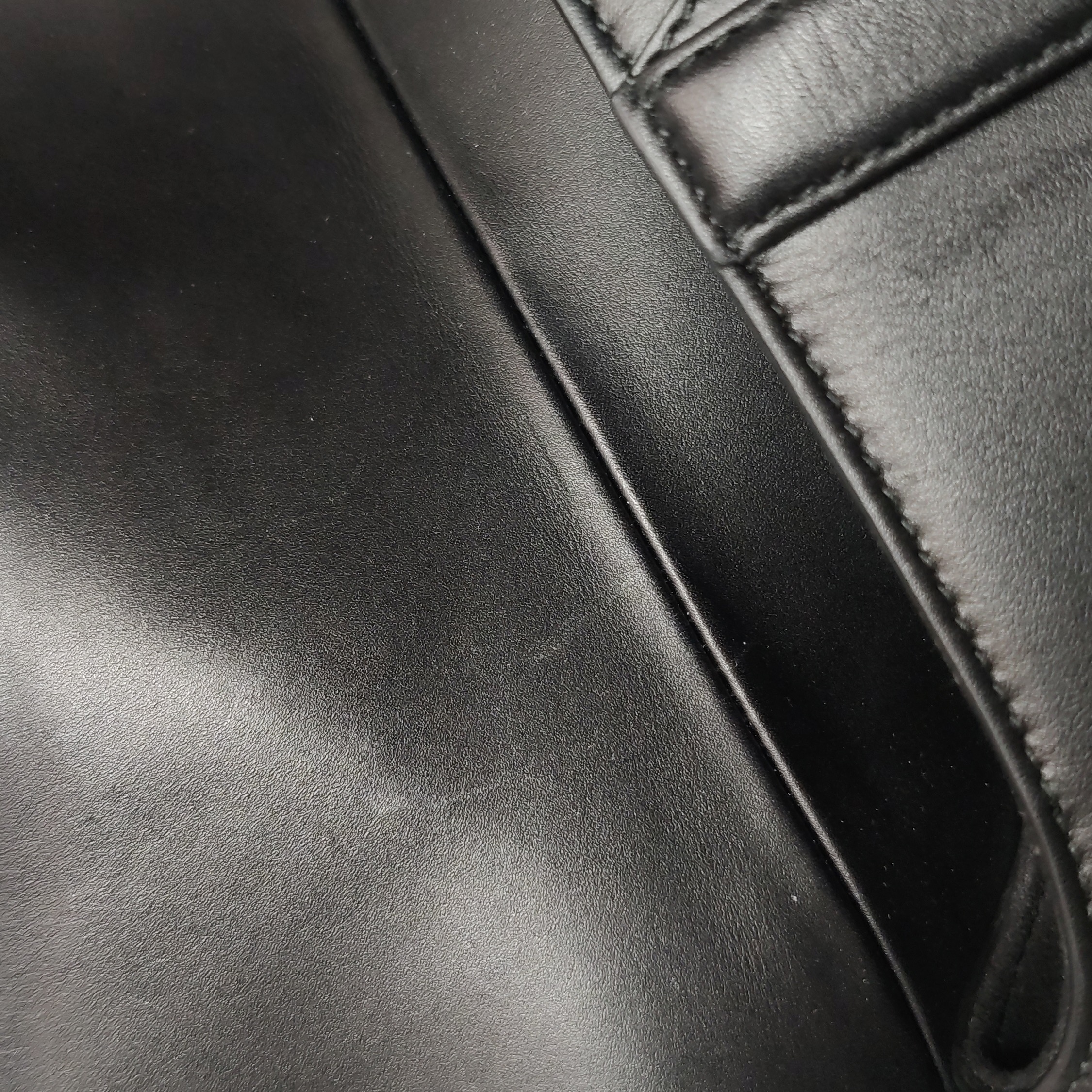 Christian Dior Saddle Handbag Leather Mini