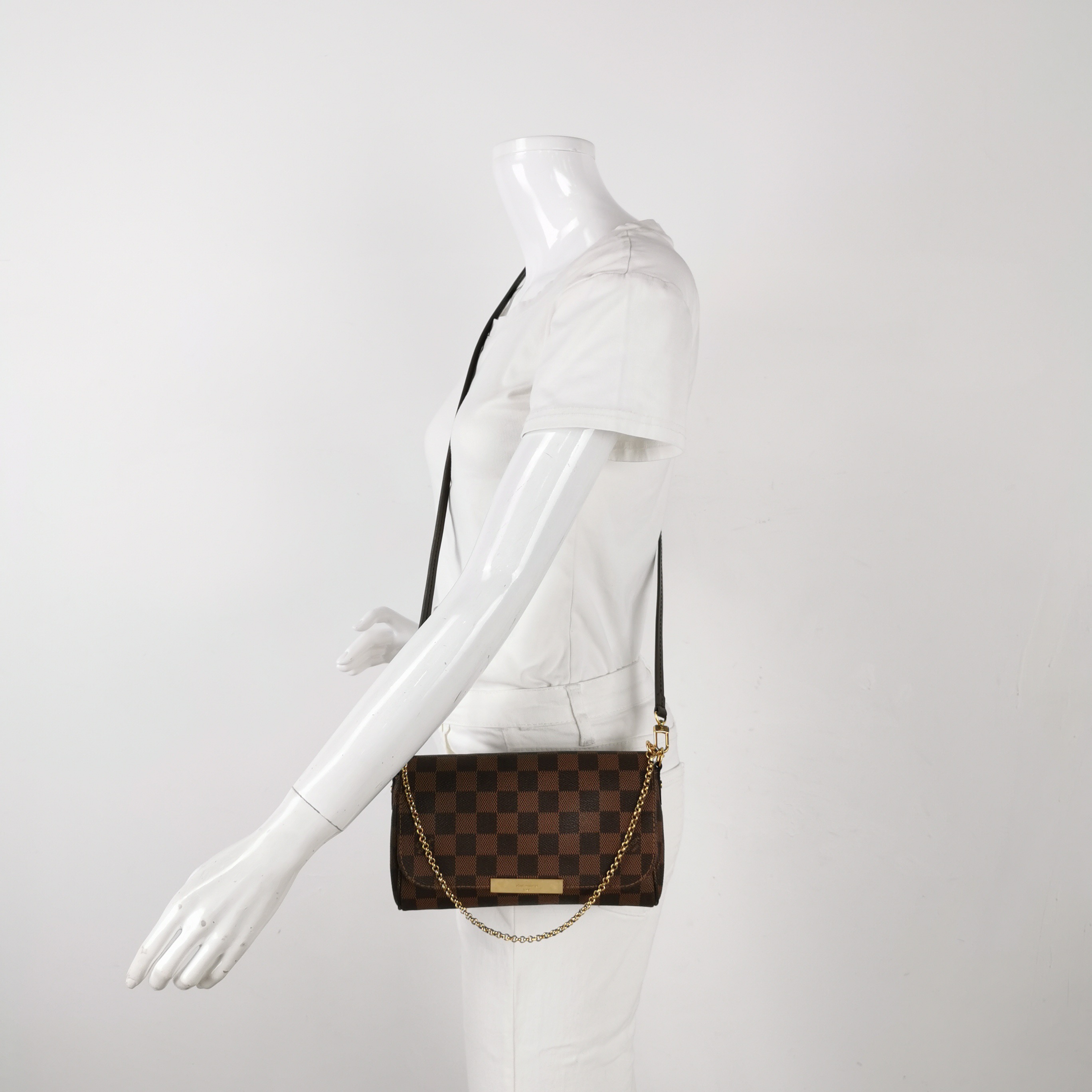 Louis Vuitton(LV) Favorite Handbag Damier Small — alternate view