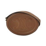 Celine Triomphe Oval Crossbody Bag Leather Mini — thumbnail 1