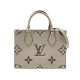Louis Vuitton(LV) OnTheGo Tote Bicolor Monogram Empreinte Giant PM — thumbnail 1