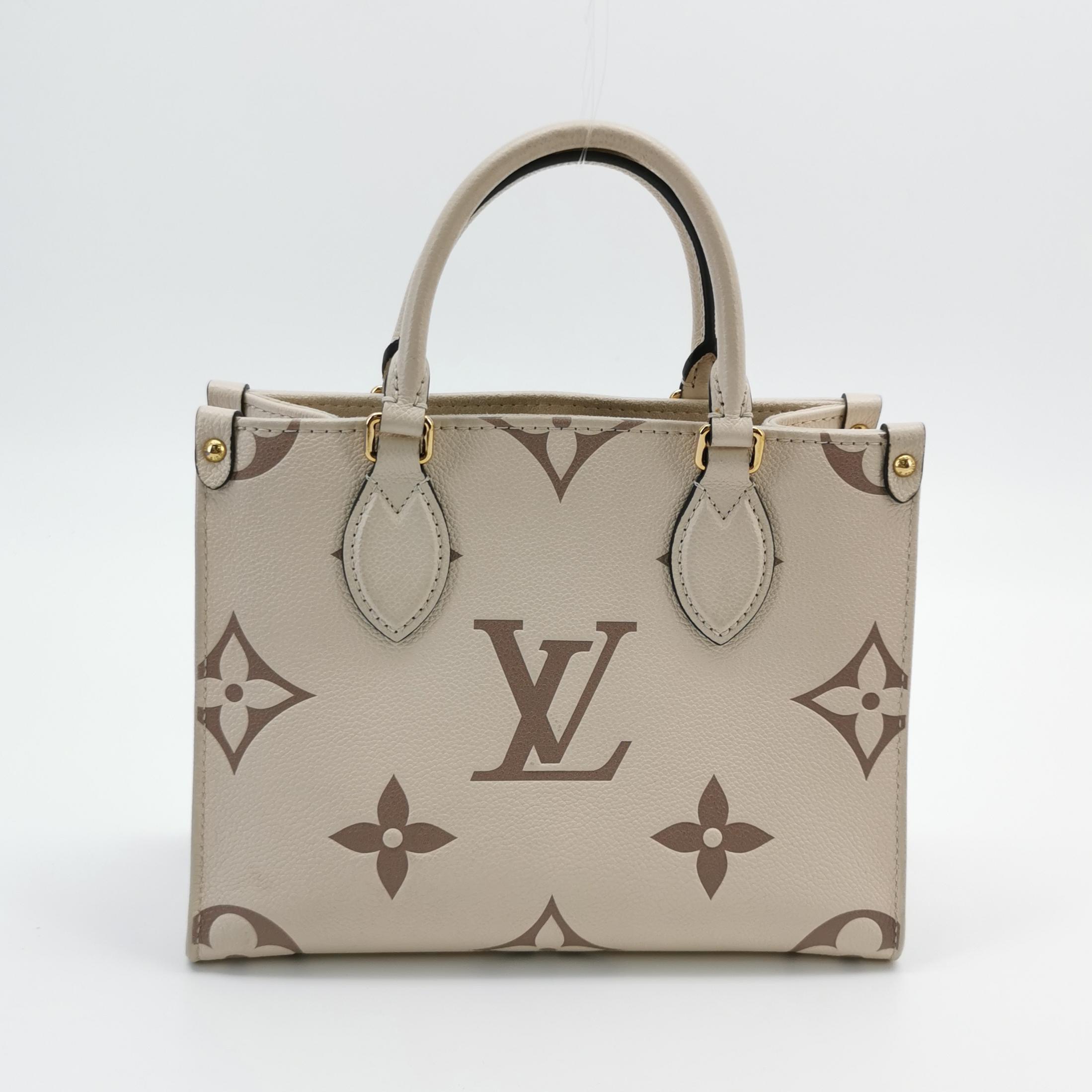Louis Vuitton(LV) OnTheGo Tote Bicolor Monogram Empreinte Giant PM — photo 3 of 17