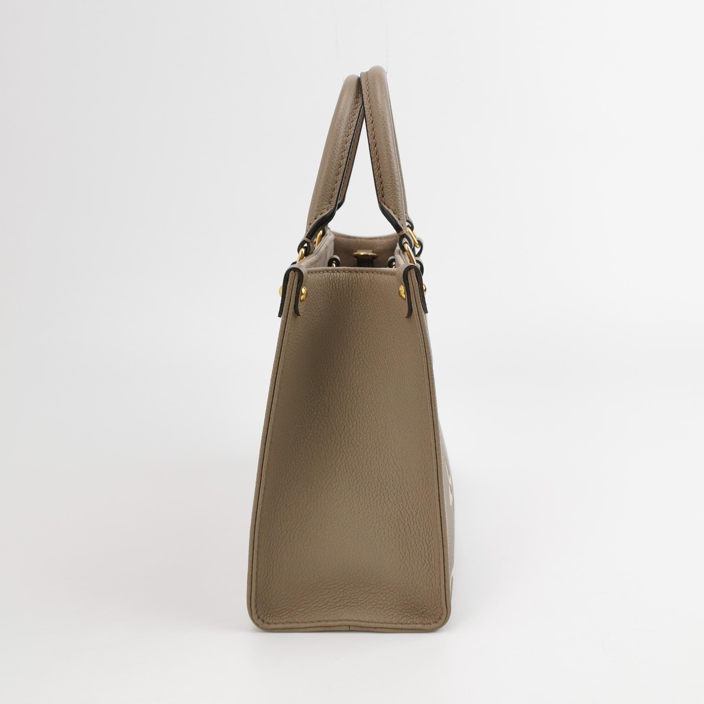 Louis Vuitton(LV) OnTheGo Tote Bicolor Monogram Empreinte Giant PM — photo 5 of 14