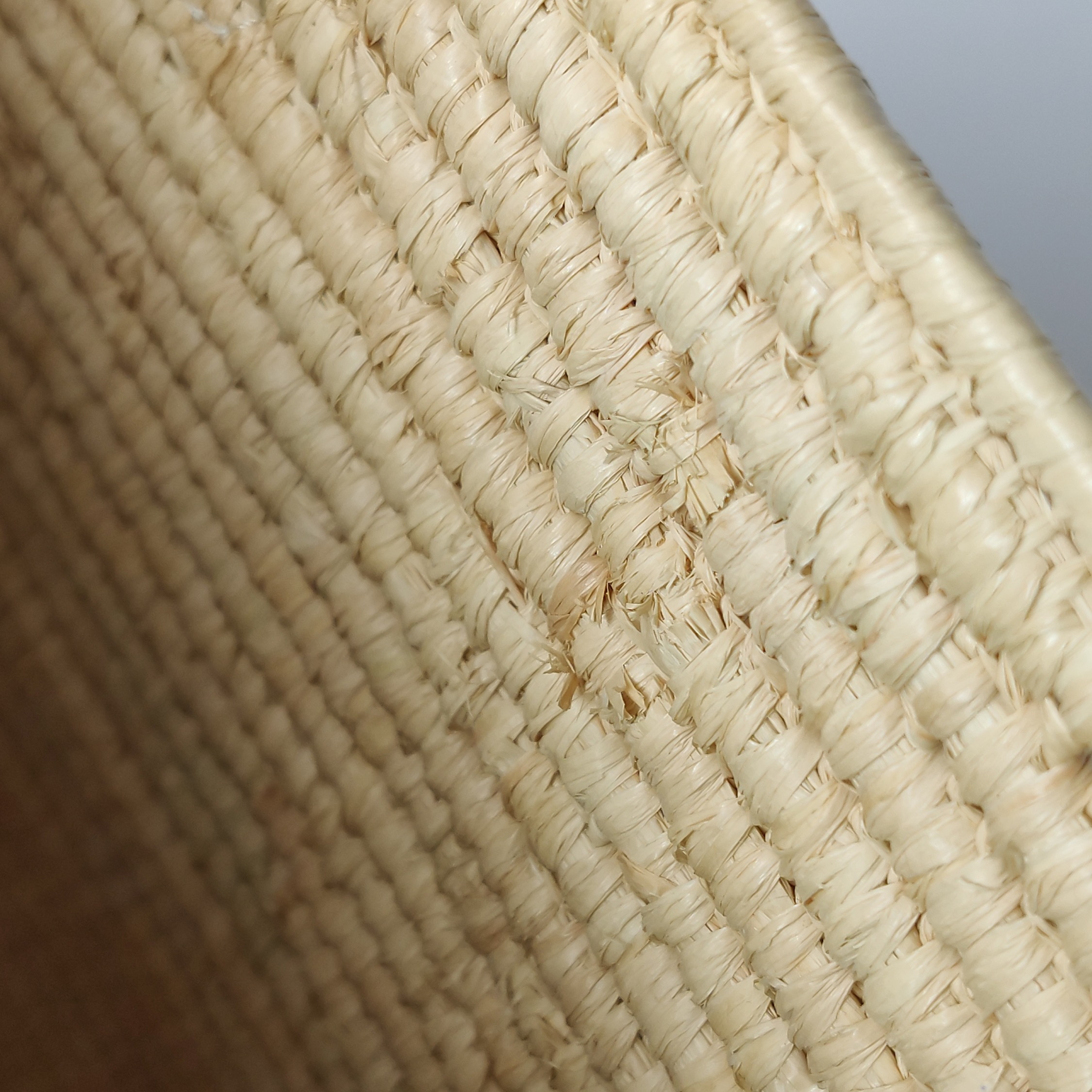 Loewe Square Basket Tote Woven Raffia Small — photo 8 of 12