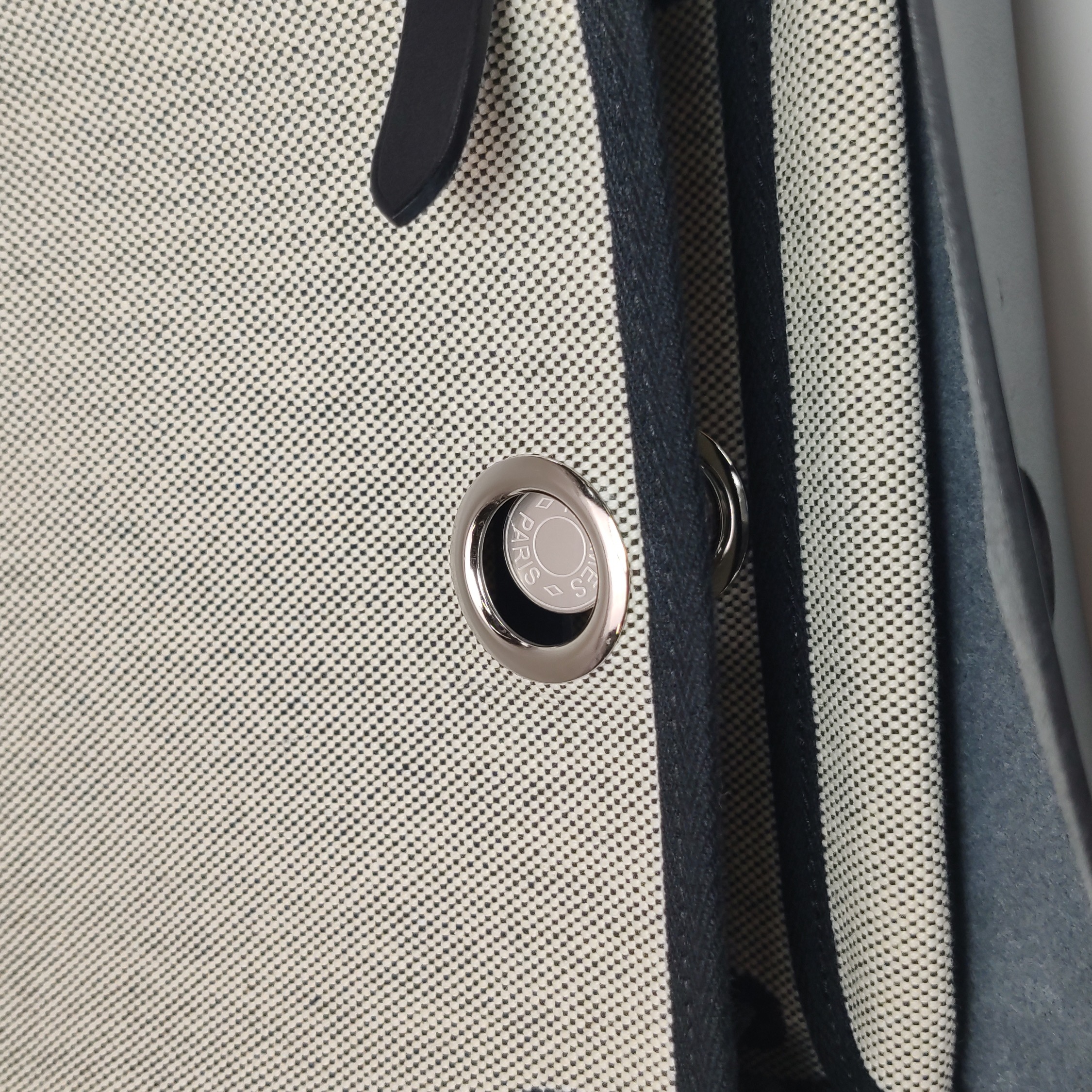 Hermes Herbag Zip Toile and Leather 20 — photo 12 of 14