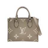 Louis Vuitton(LV) OnTheGo Tote Bicolor Monogram Empreinte Giant PM — thumbnail 1