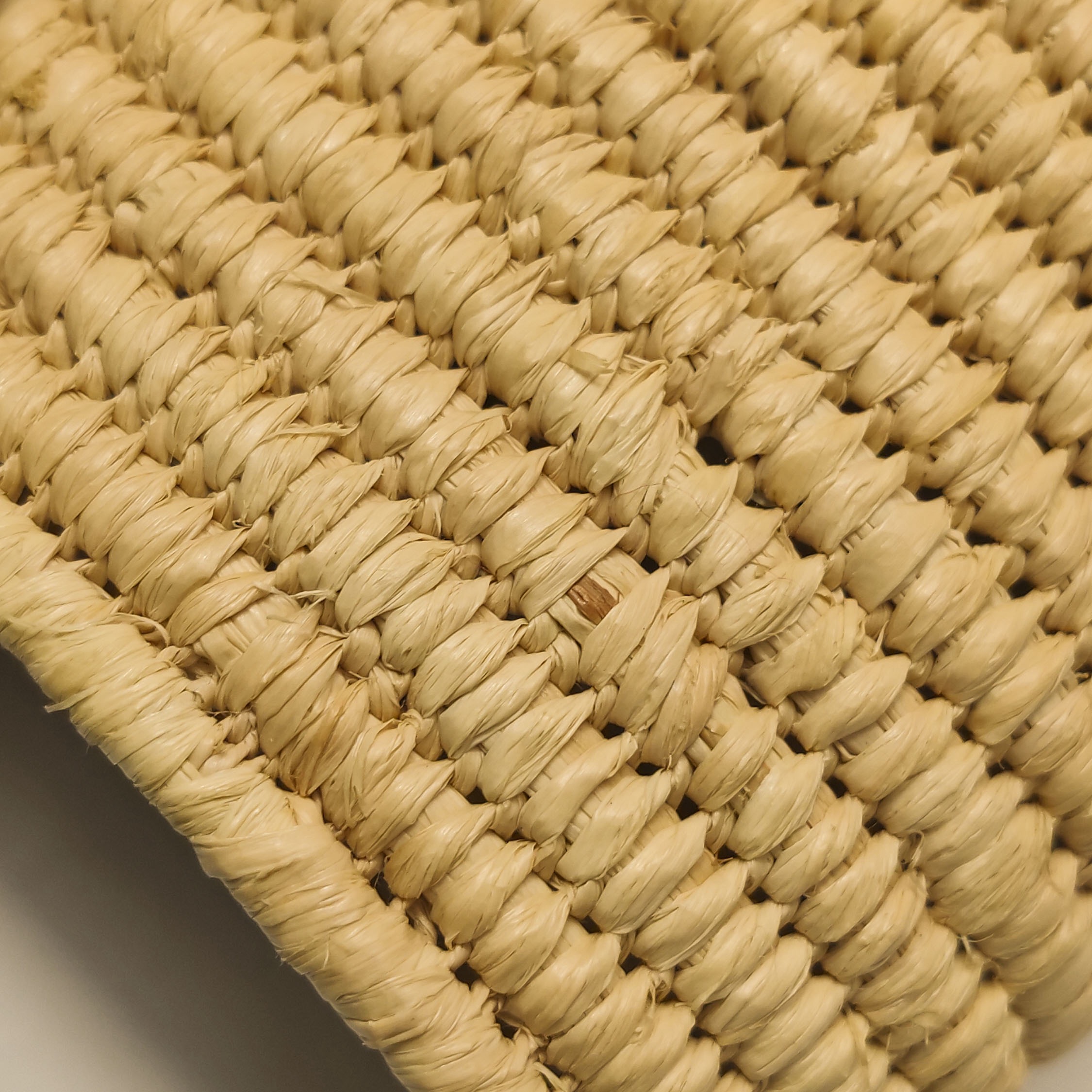 Loewe Square Basket Tote Woven Raffia Small — photo 10 of 16