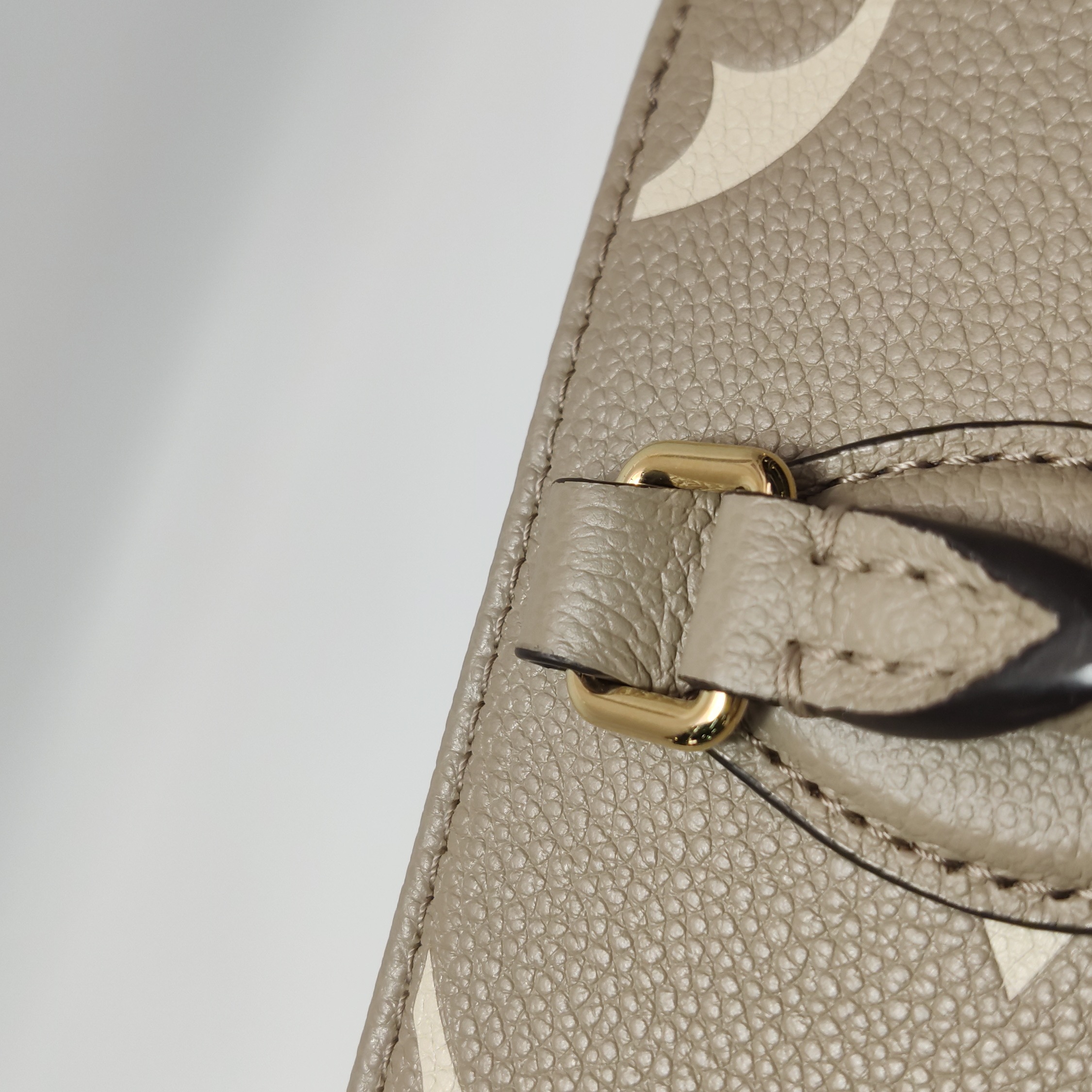 Louis Vuitton(LV) OnTheGo Tote Bicolor Monogram Empreinte Giant PM — photo 13 of 15