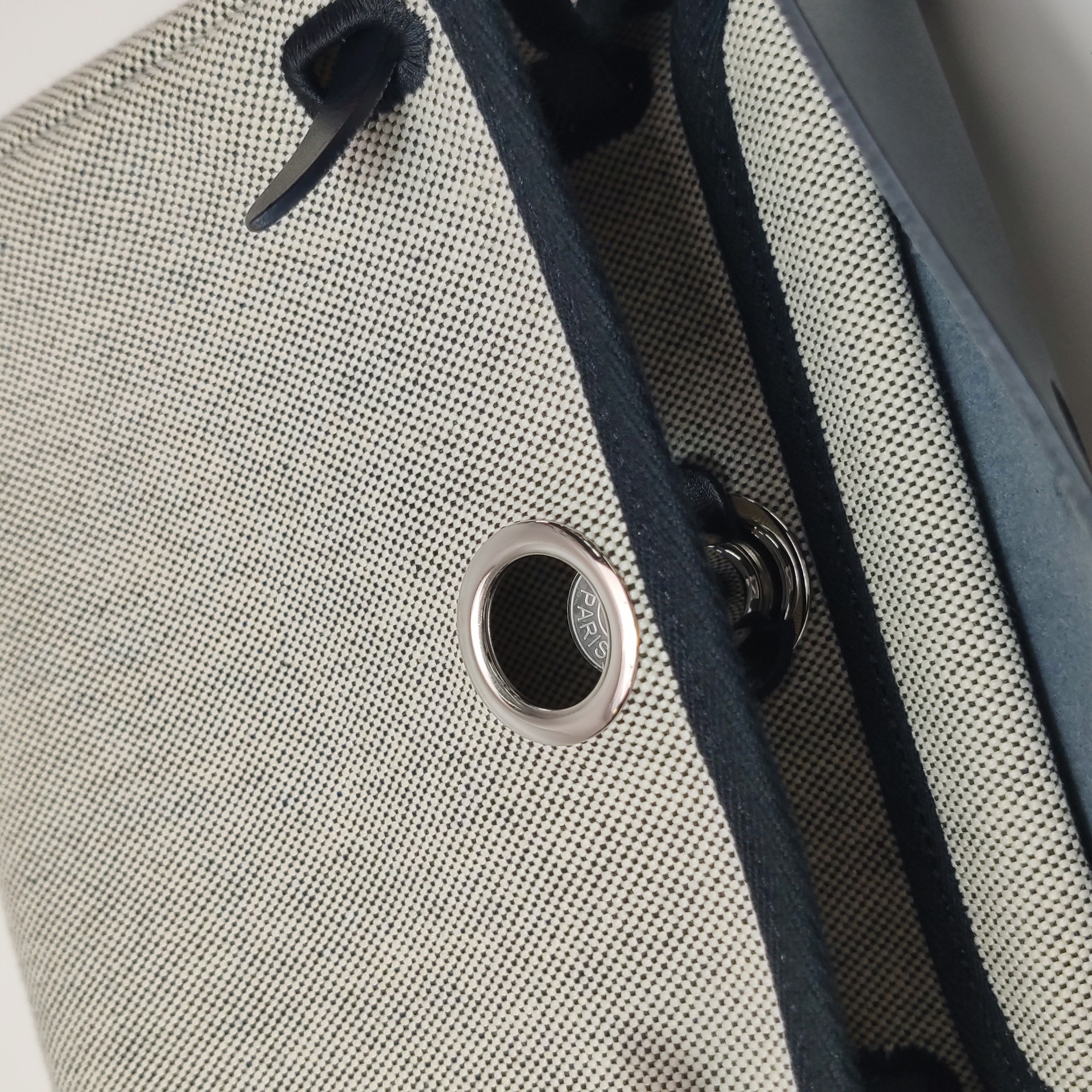 Hermes Herbag Zip Toile and Leather 20 — photo 10 of 14