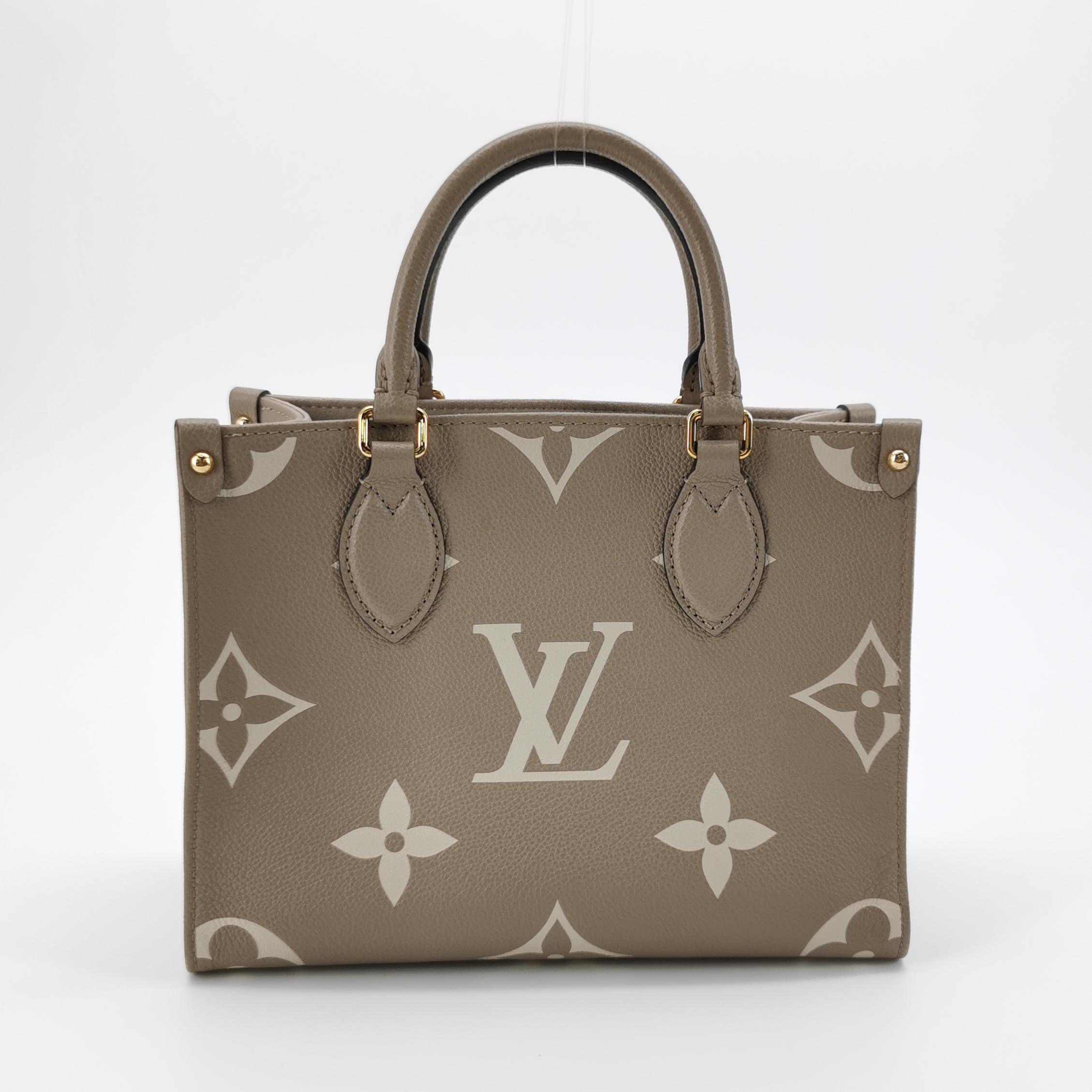 Louis Vuitton(LV) OnTheGo Tote Bicolor Monogram Empreinte Giant PM — photo 3 of 14