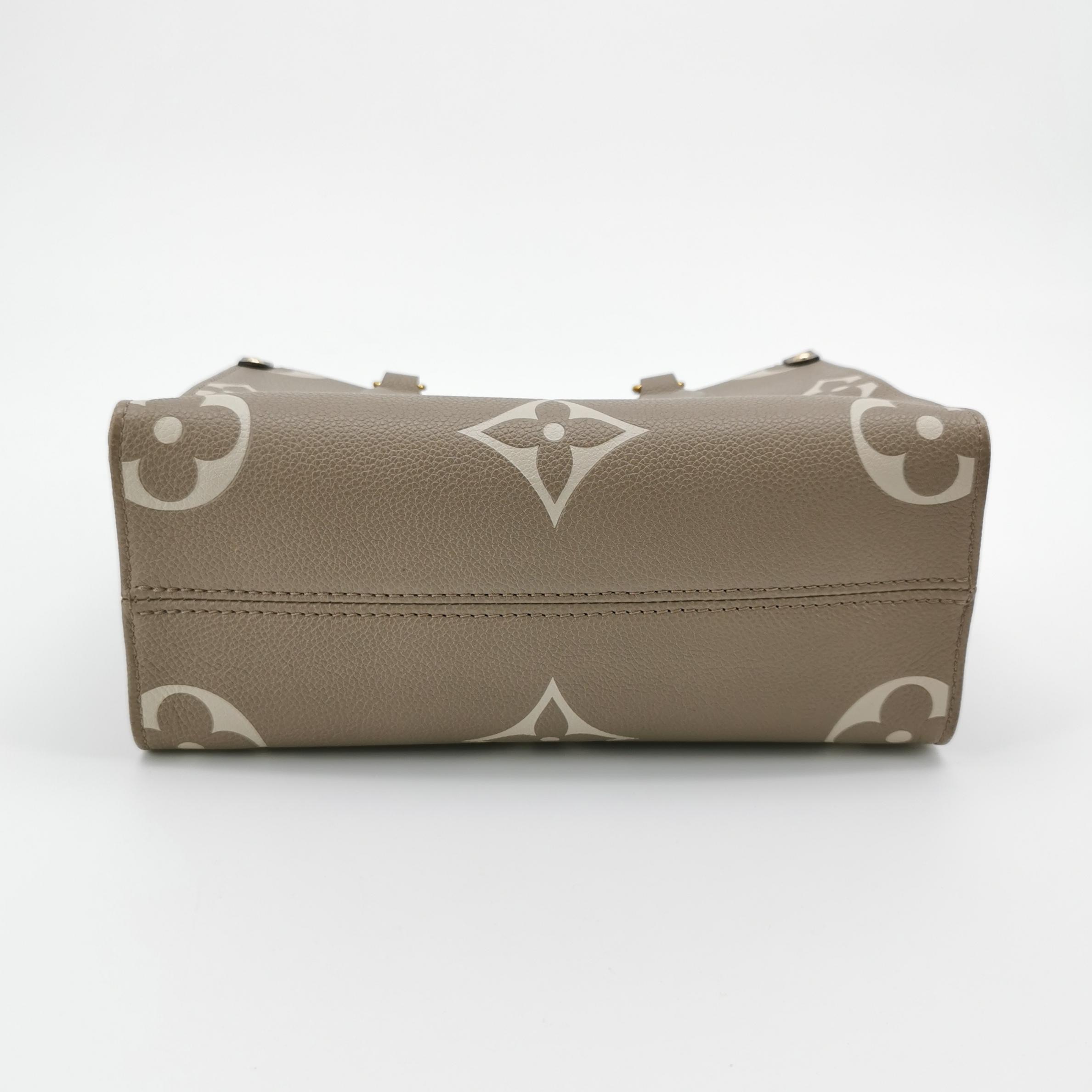 Louis Vuitton(LV) OnTheGo Tote Bicolor Monogram Empreinte Giant PM — photo 6 of 14