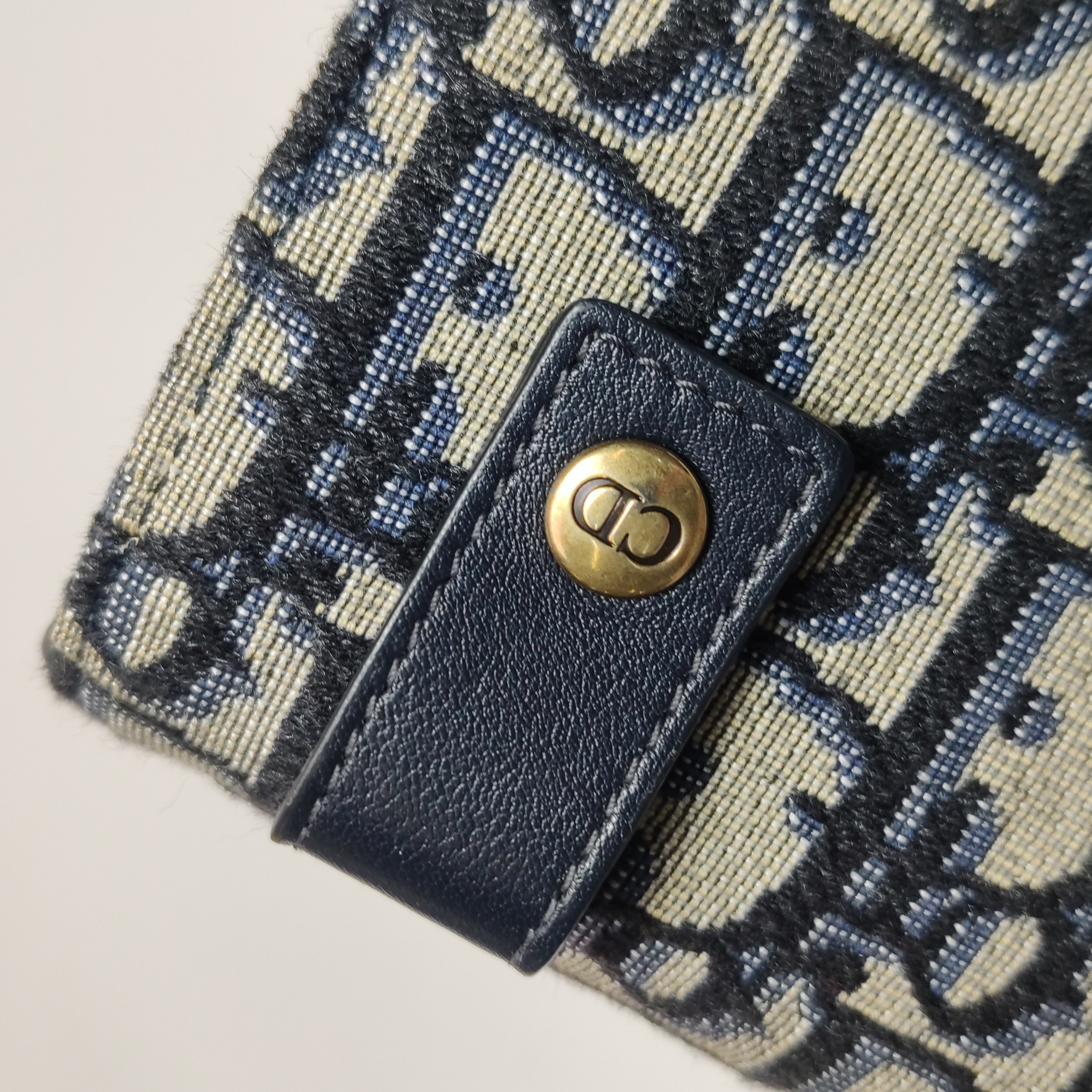 Christian Dior Saddle Rectangular Belt Bag Oblique Canvas