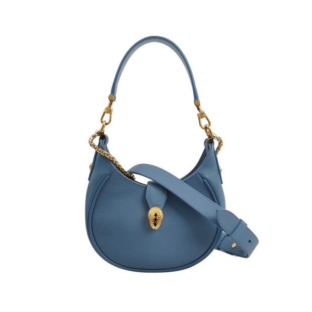 Bvlgari Serpenti Ellipse Crossbody Bag Leather Small — pre-owned, Vierlot