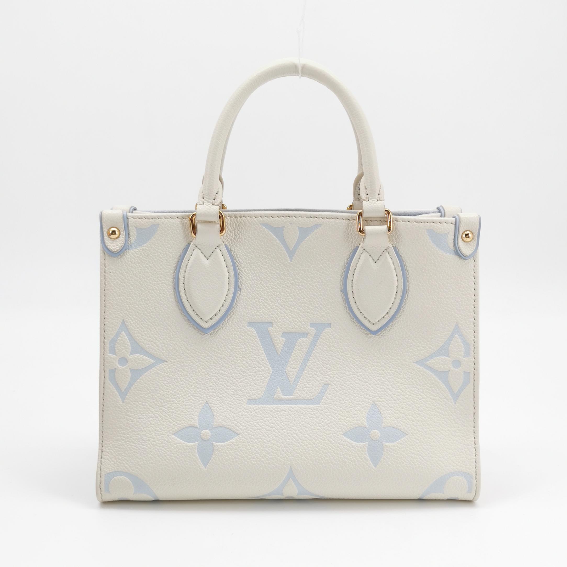 Louis Vuitton(LV) OnTheGo Tote Bicolor Monogram Empreinte Giant PM — photo 3 of 16