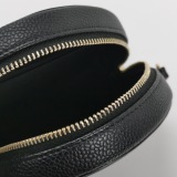 Chanel Filigree Round Clutch with Chain Quilted Caviar Mini — thumbnail 7