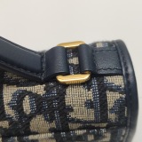 Christian Dior 30 Montaigne Chain Flap Bag Oblique Canvas East West — thumbnail 8