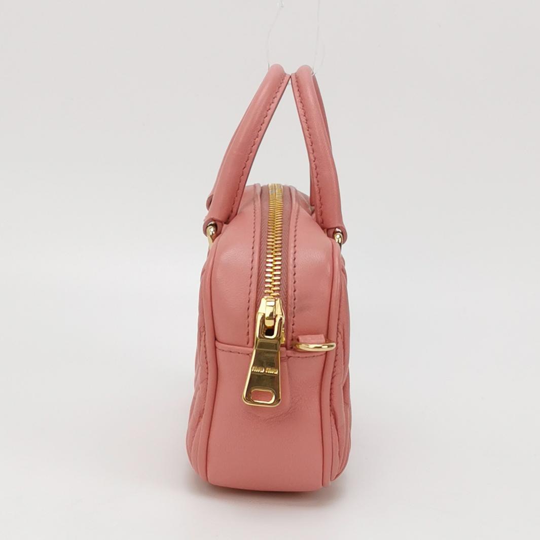 Miu Miu Arcadie Top Handle Bag Matelasse Leather Regular — photo 4 of 19