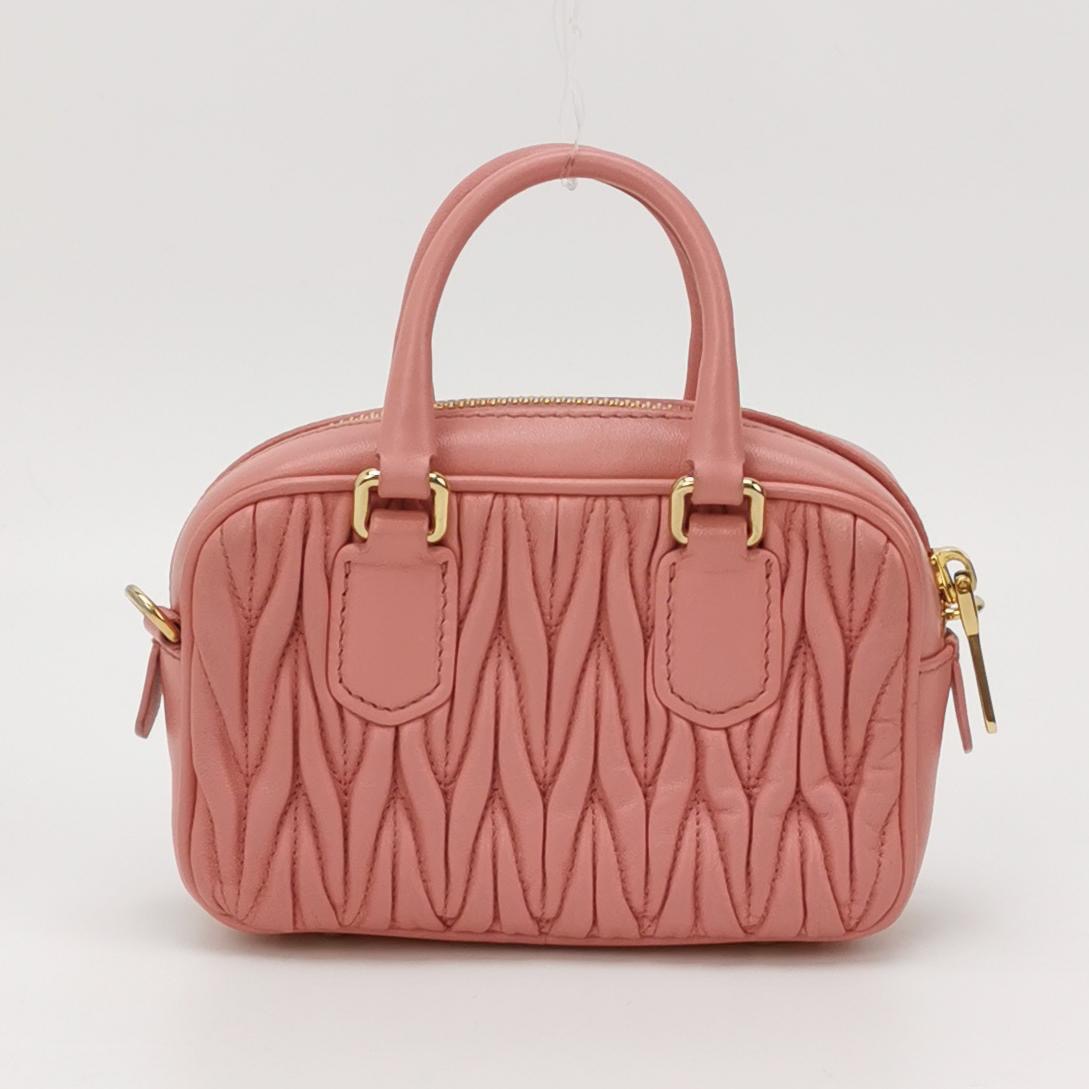 Miu Miu Arcadie Top Handle Bag Matelasse Leather Regular — photo 5 of 19