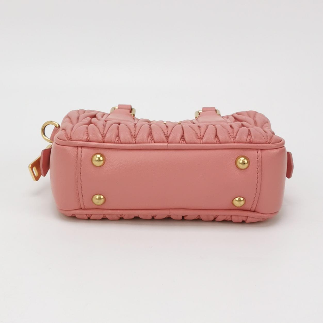 Miu Miu Arcadie Top Handle Bag Matelasse Leather Regular — photo 6 of 19